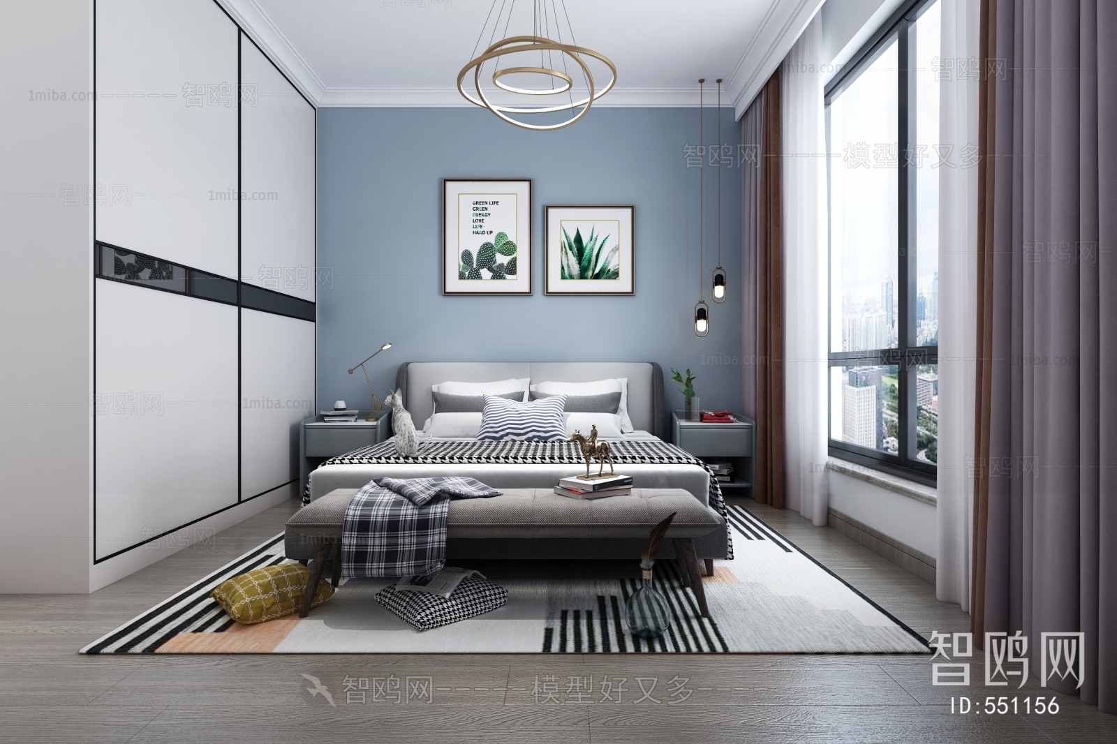 Nordic Style Bedroom