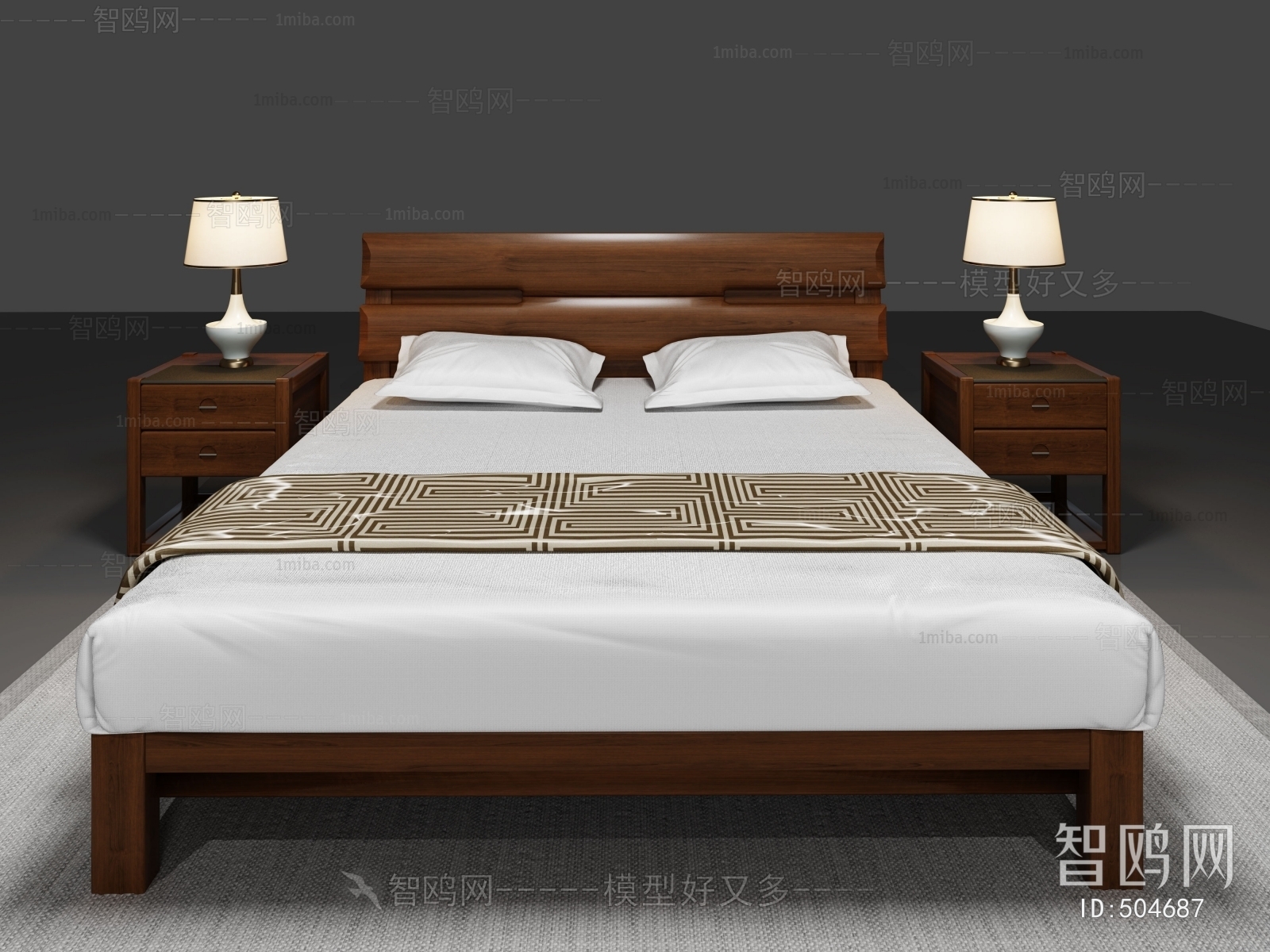 Modern Double Bed