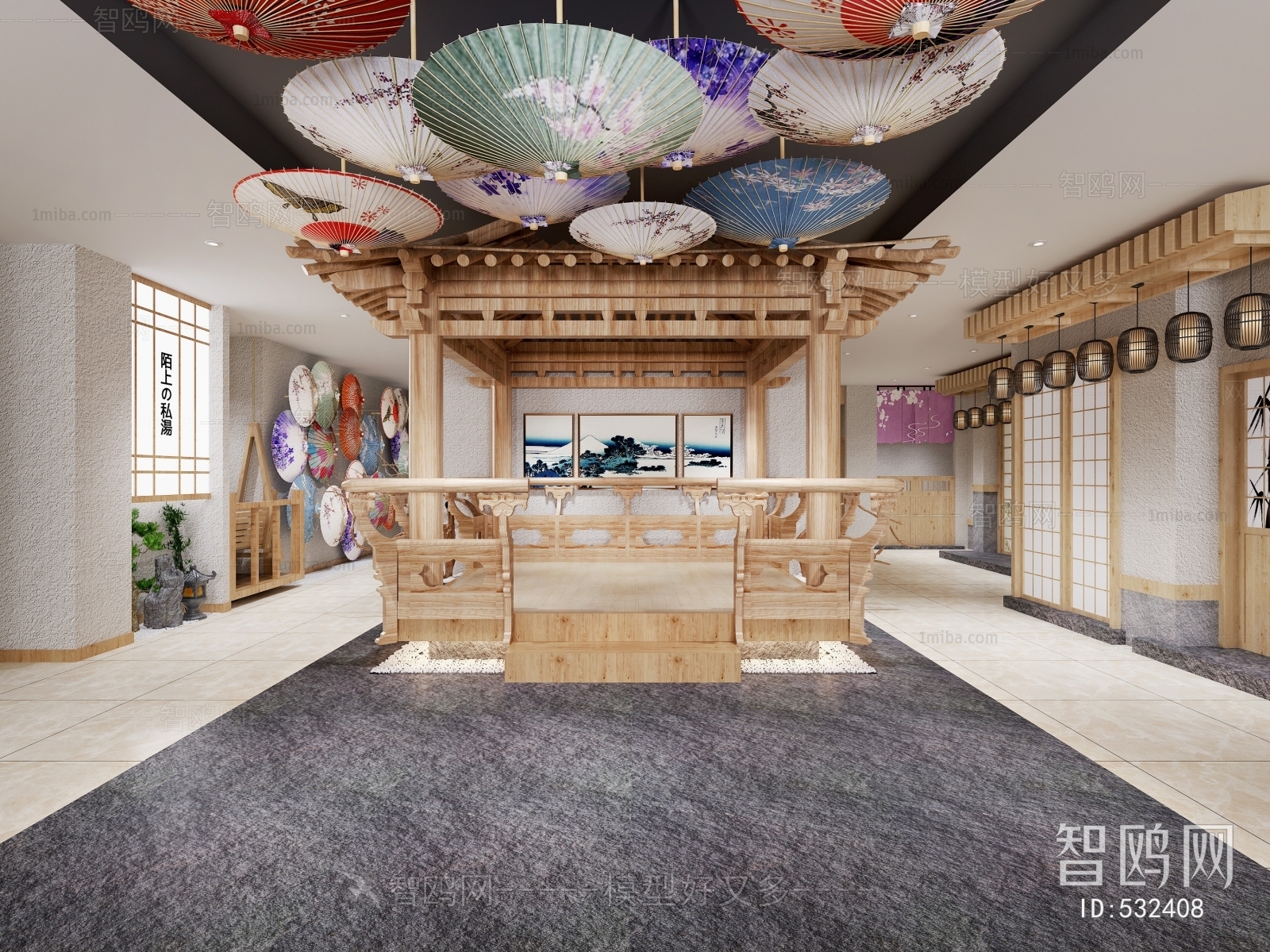 Japanese Style Hotel Space