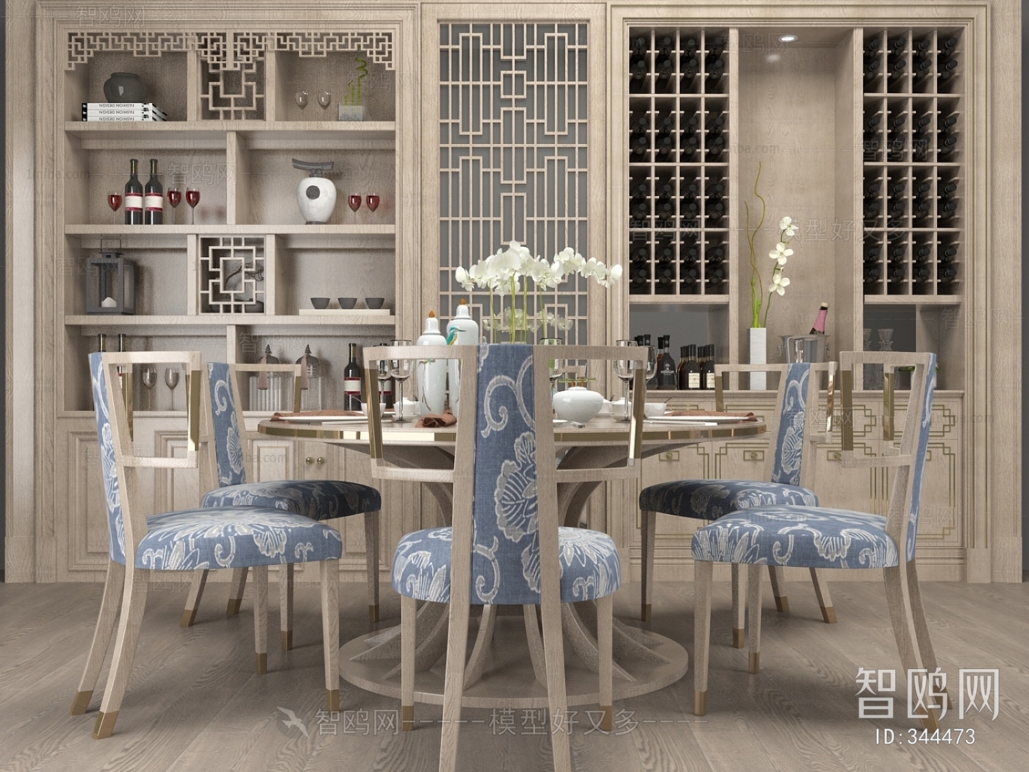 New Chinese Style Dining Table And Chairs