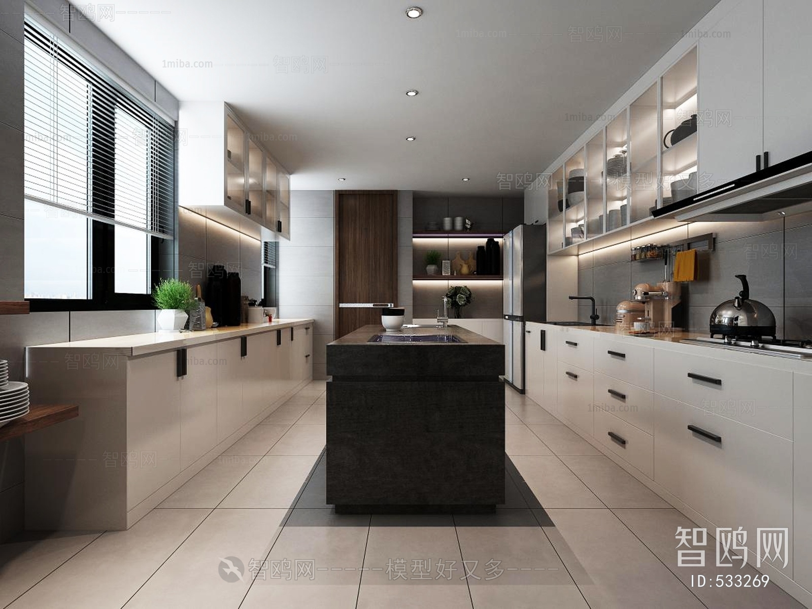 Modern The Kitchen