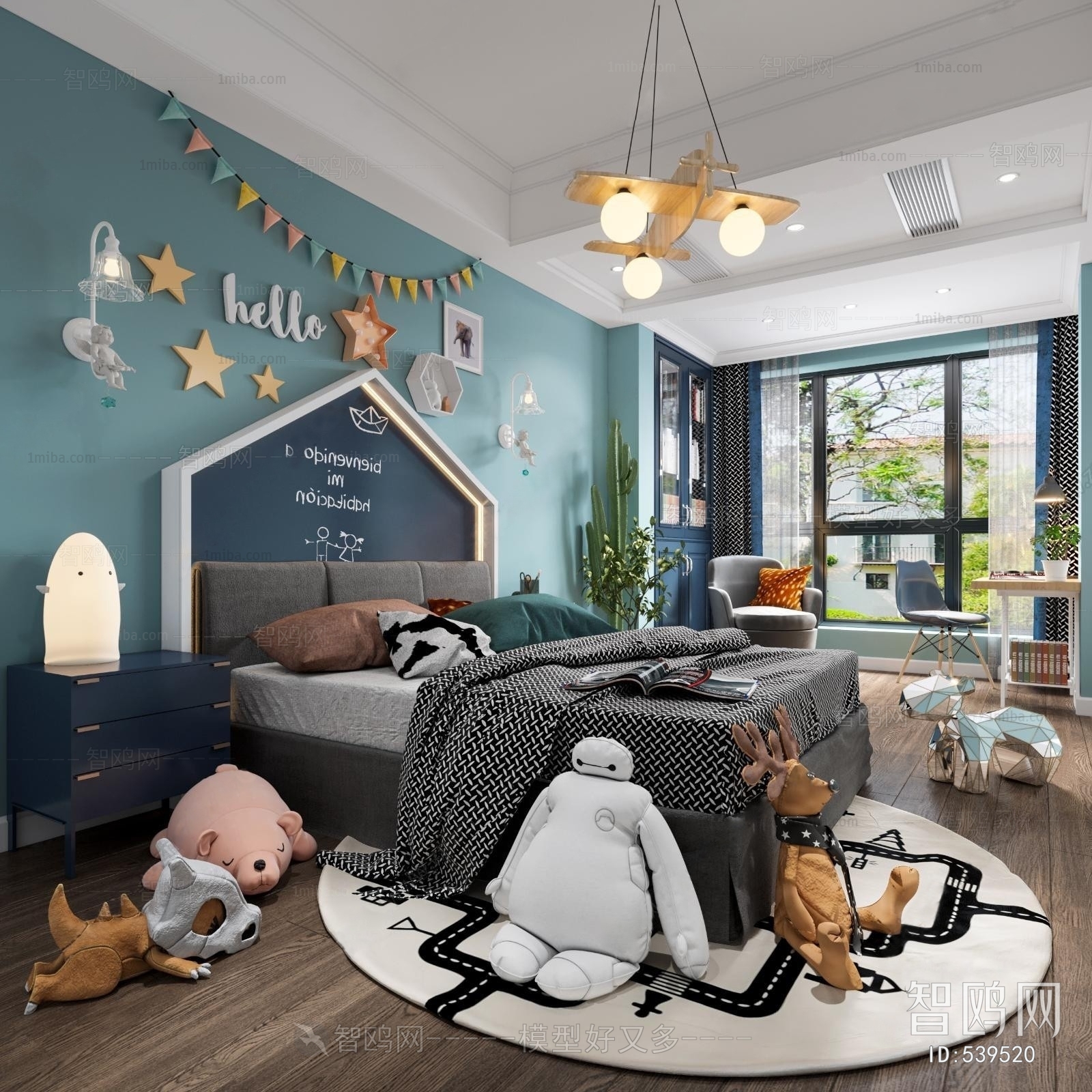 Nordic Style Children's Room