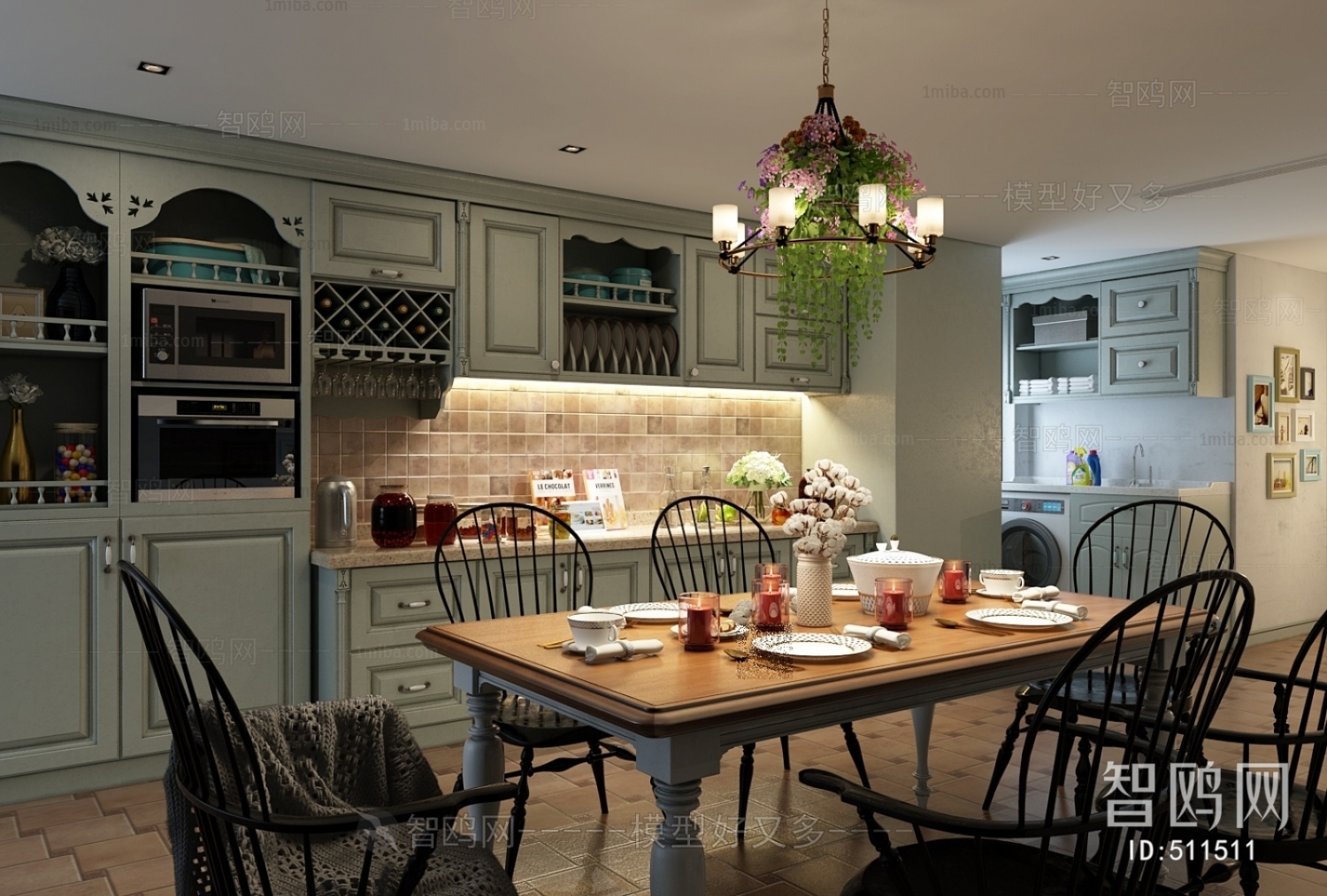 American Style Dining Room