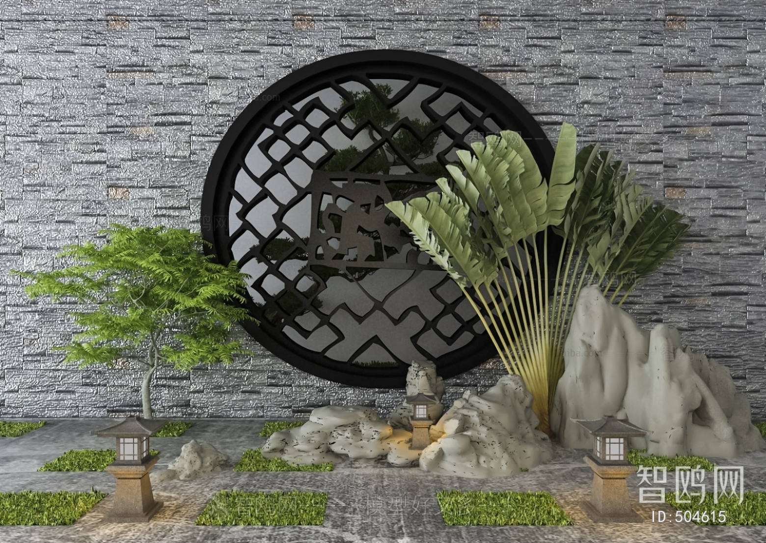 New Chinese Style Garden