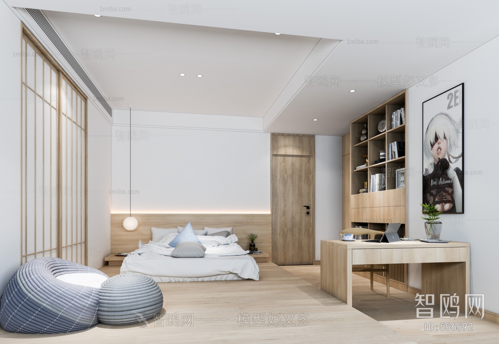 Nordic Style Bedroom