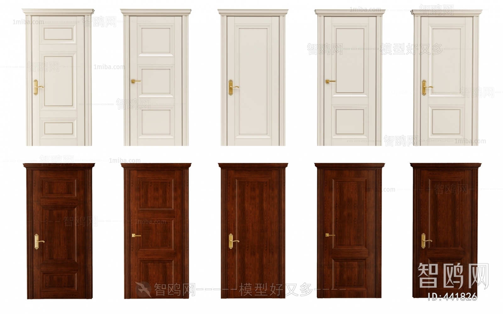 European Style Solid Wood Door