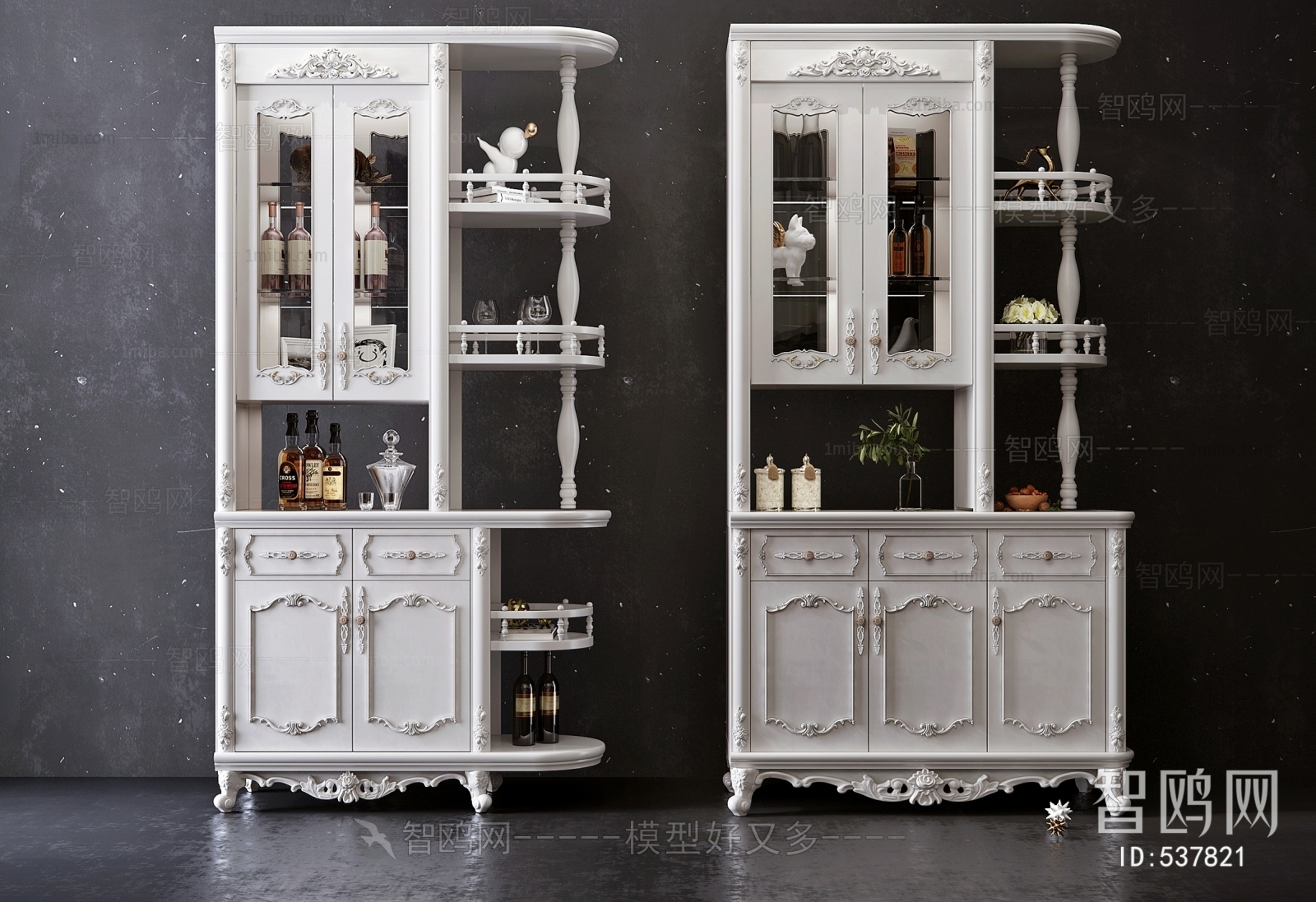 European Style Decorative Cabinet