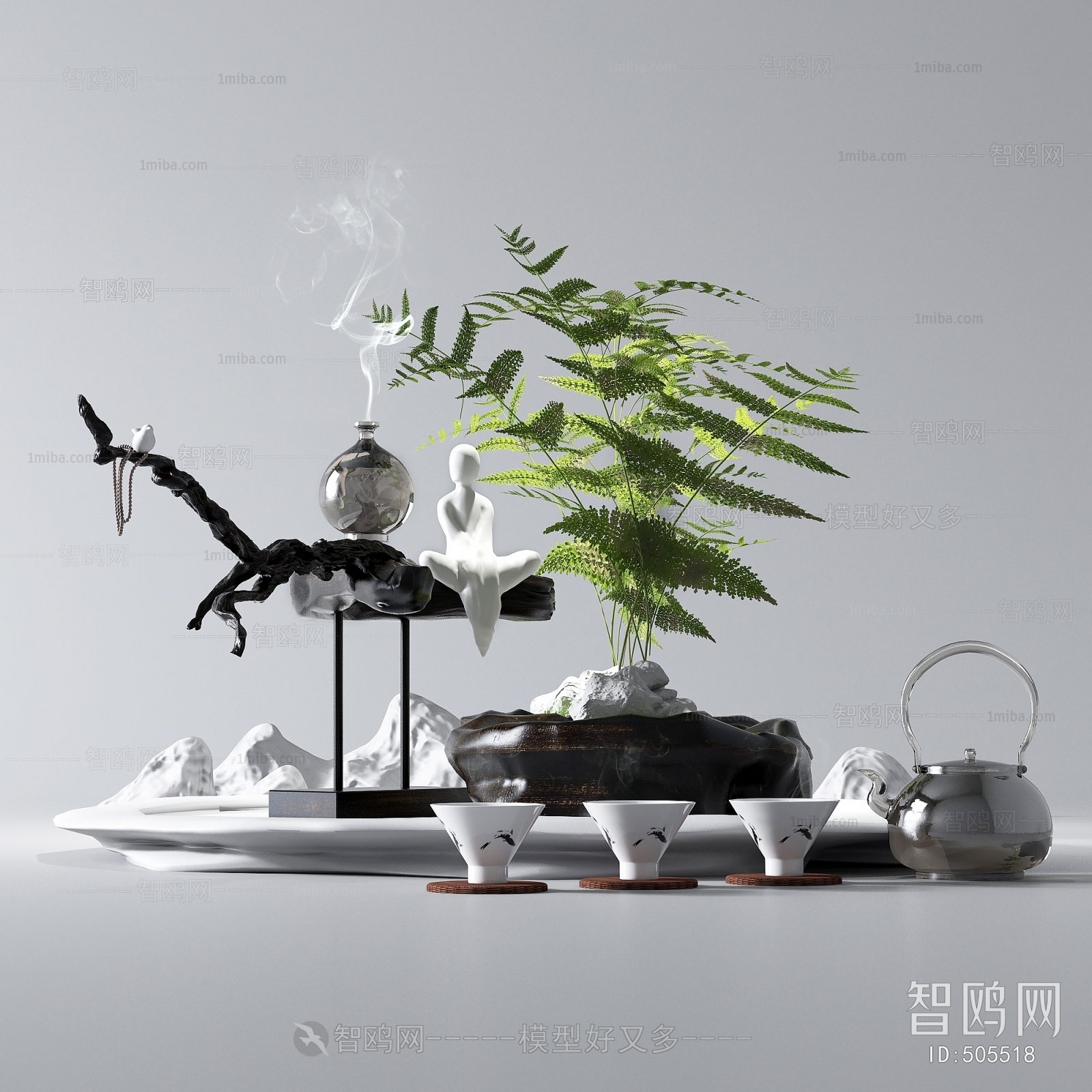 New Chinese Style Bonsai