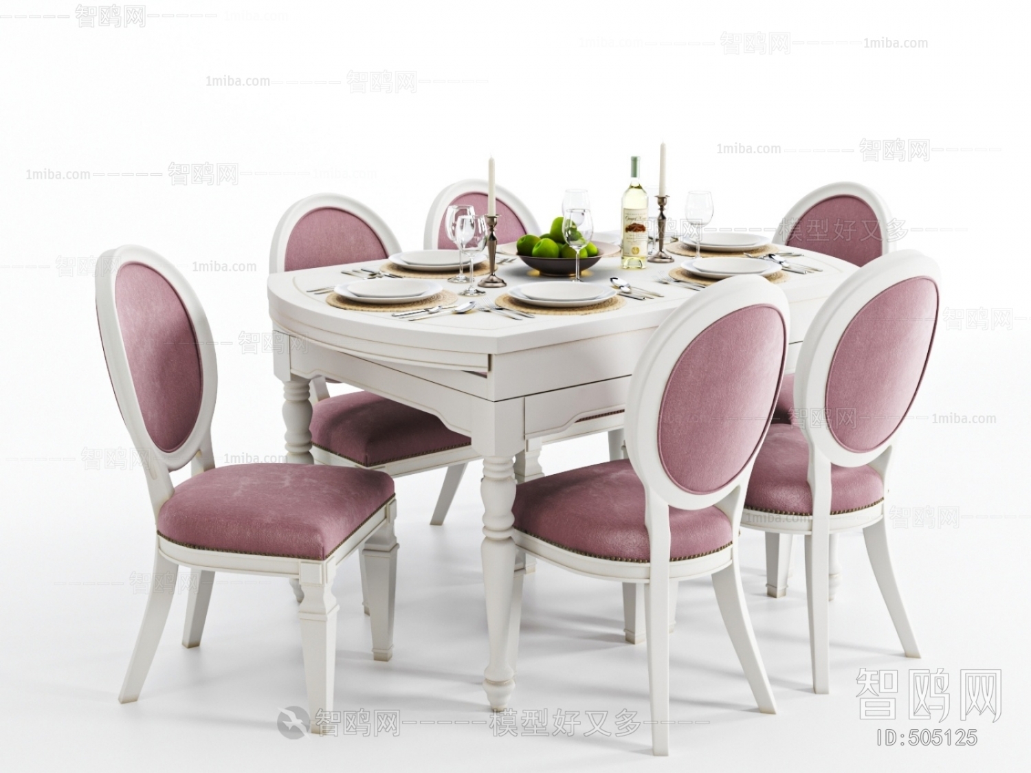 American Style Dining Table And Chairs