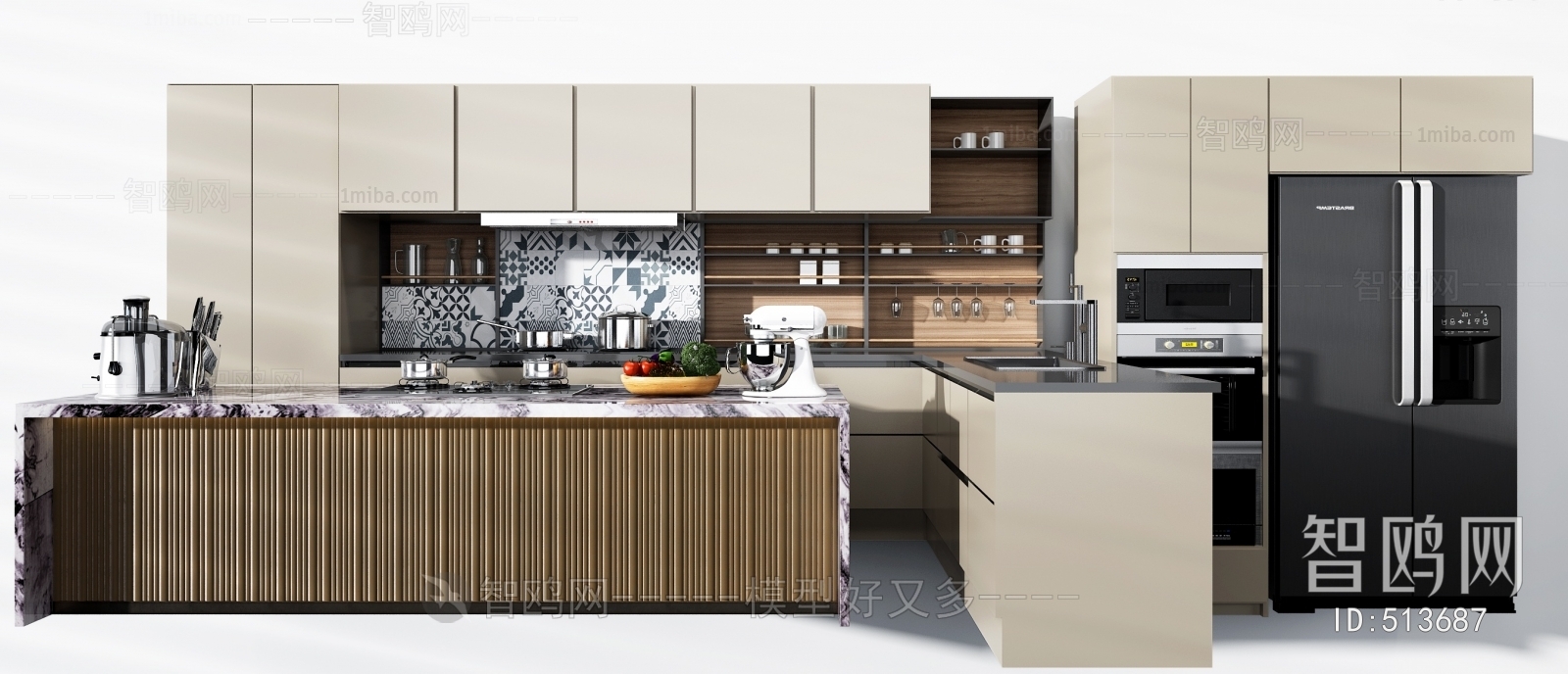 Modern Kitchen Cabinet