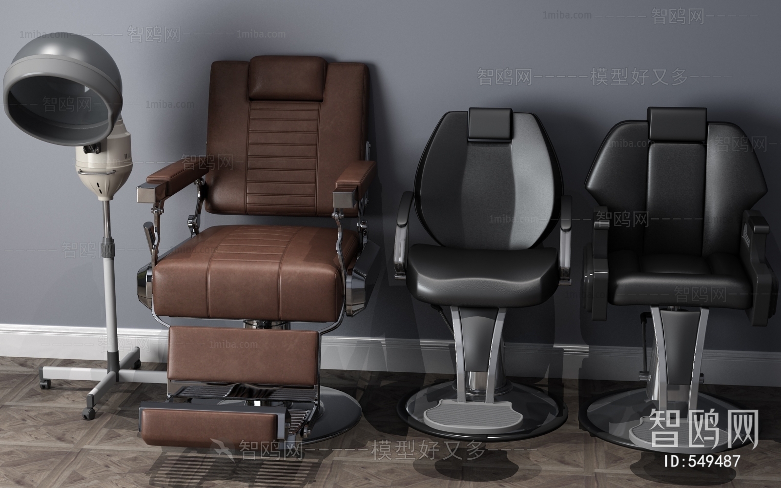 Modern Barber Chair