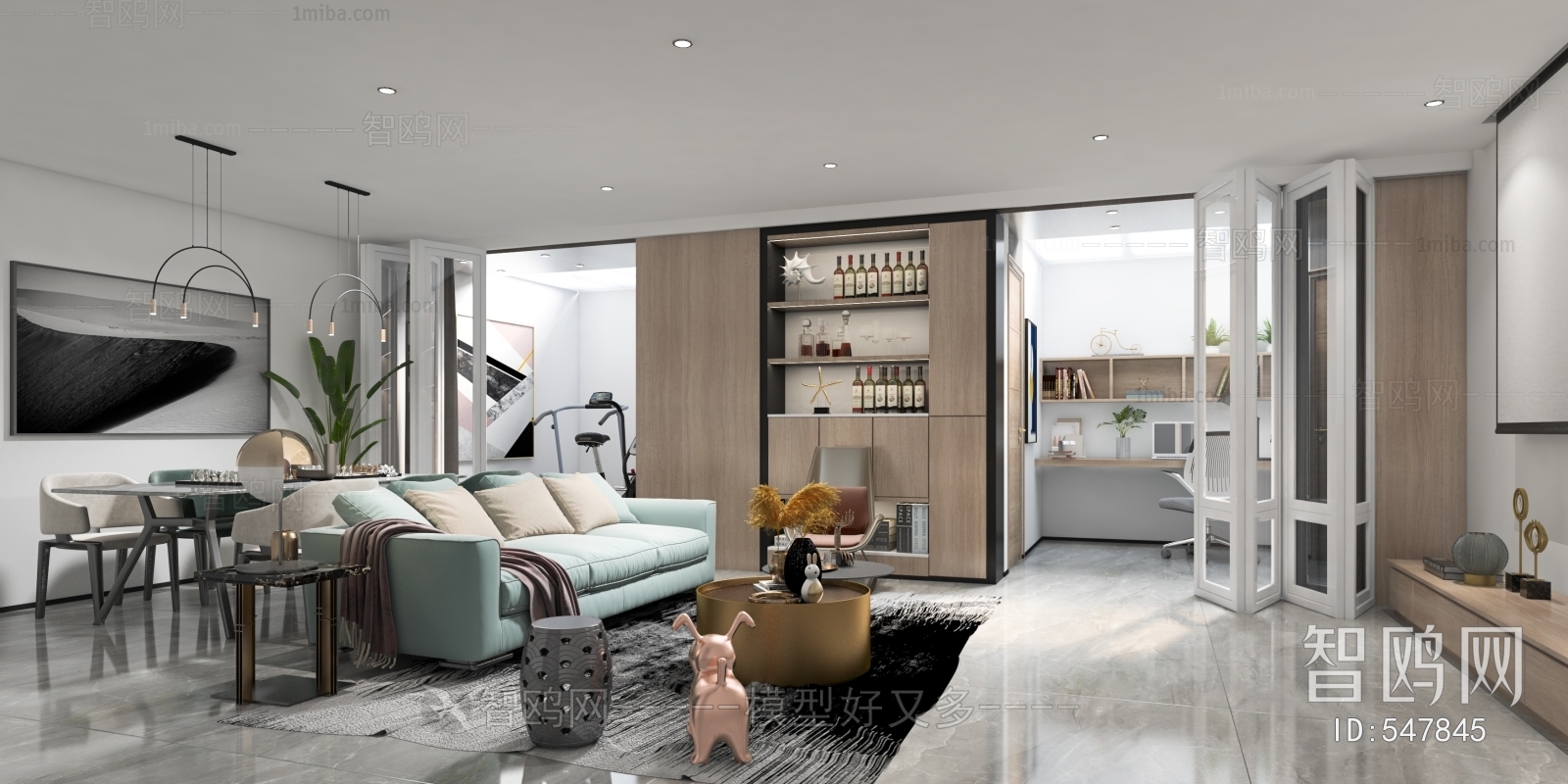 Nordic Style A Living Room