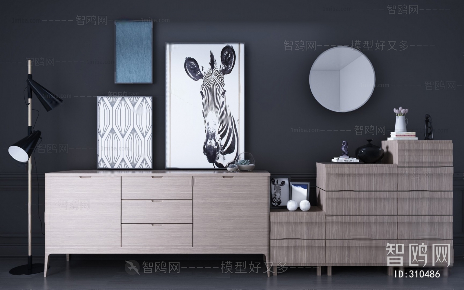 Modern Side Cabinet/Entrance Cabinet