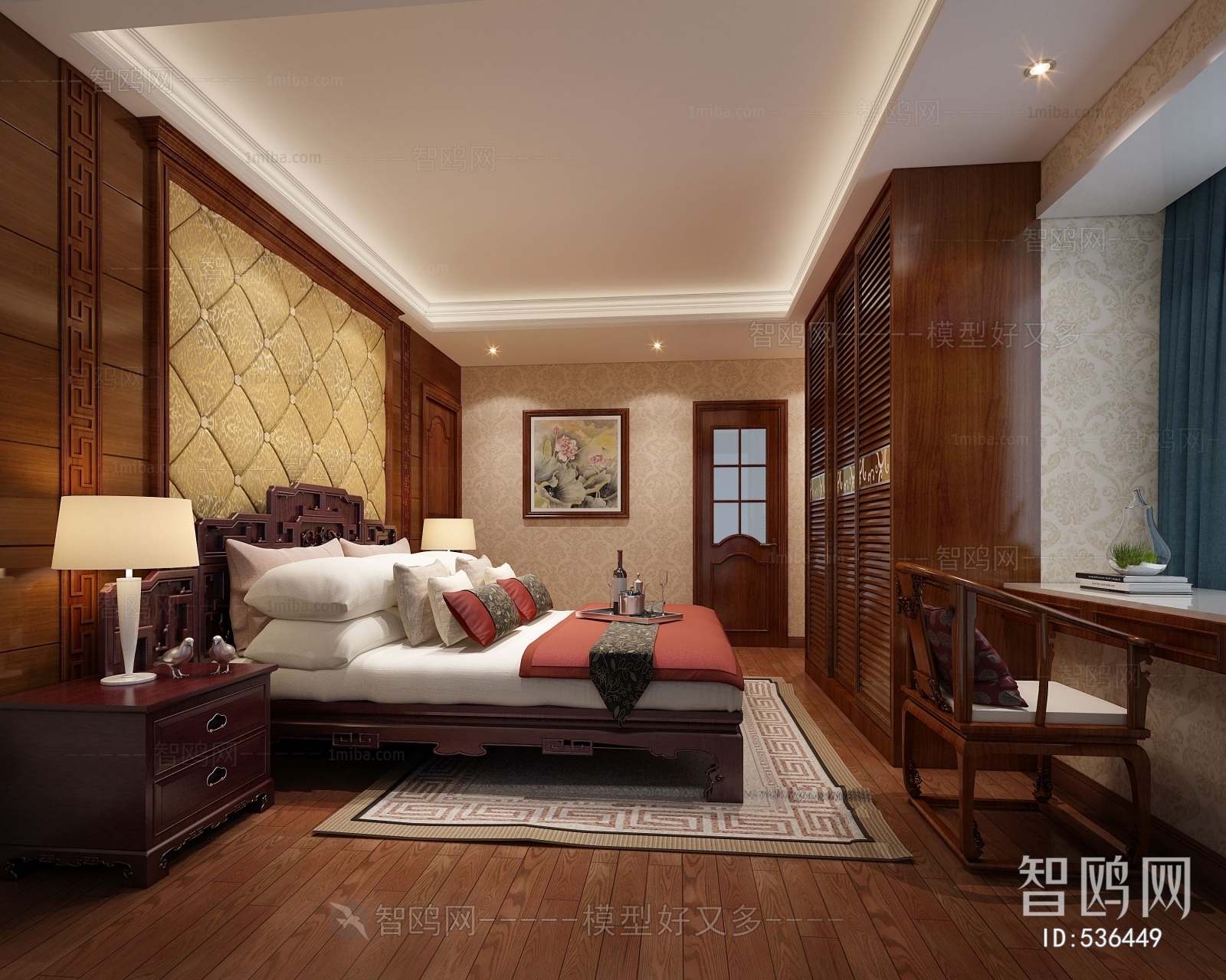 Chinese Style Bedroom