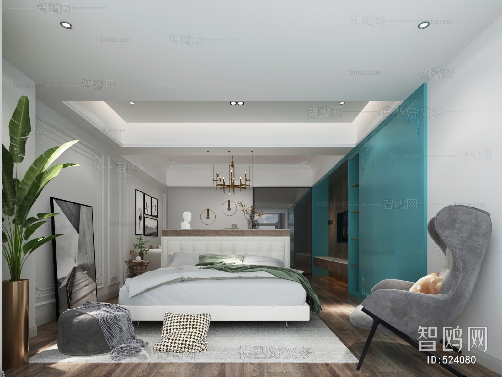 Nordic Style Bedroom