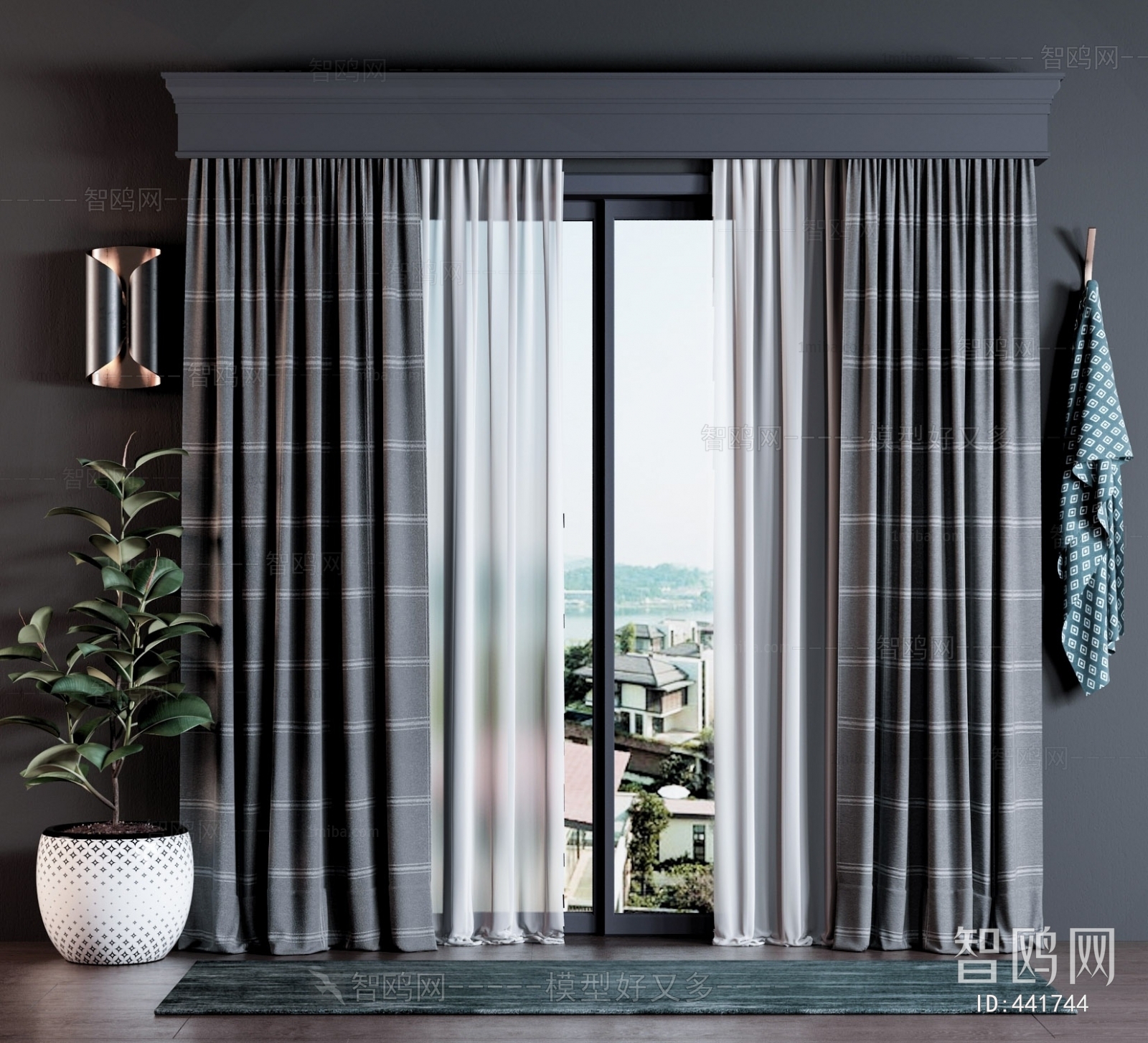 Modern Nordic Style The Curtain