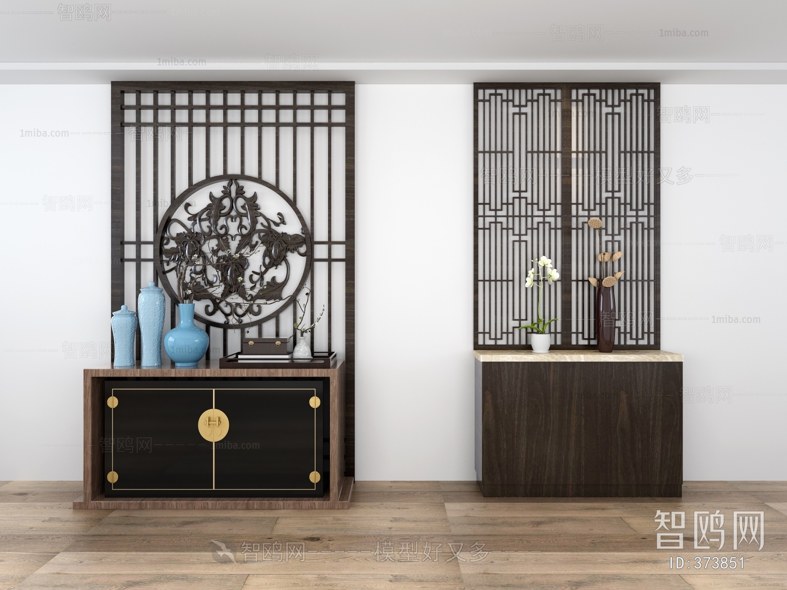 New Chinese Style Side Cabinet/Entrance Cabinet