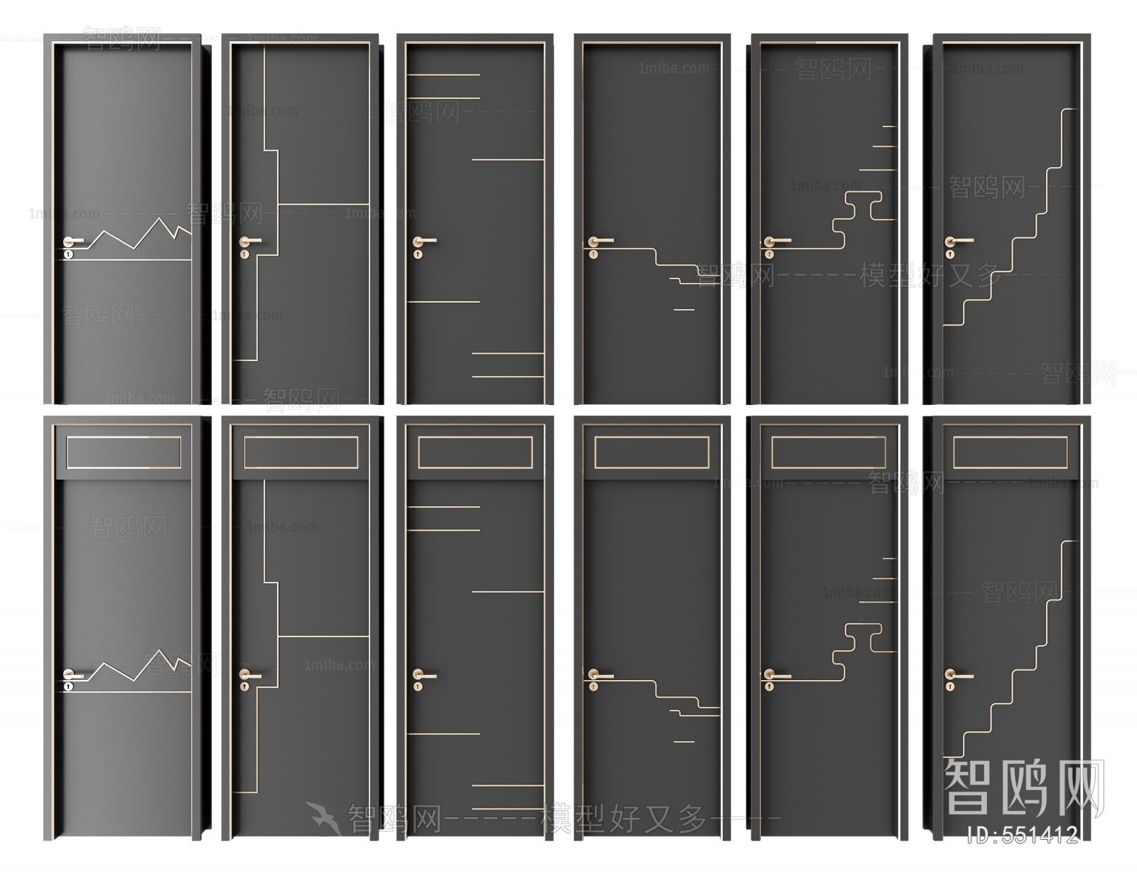 New Chinese Style Door