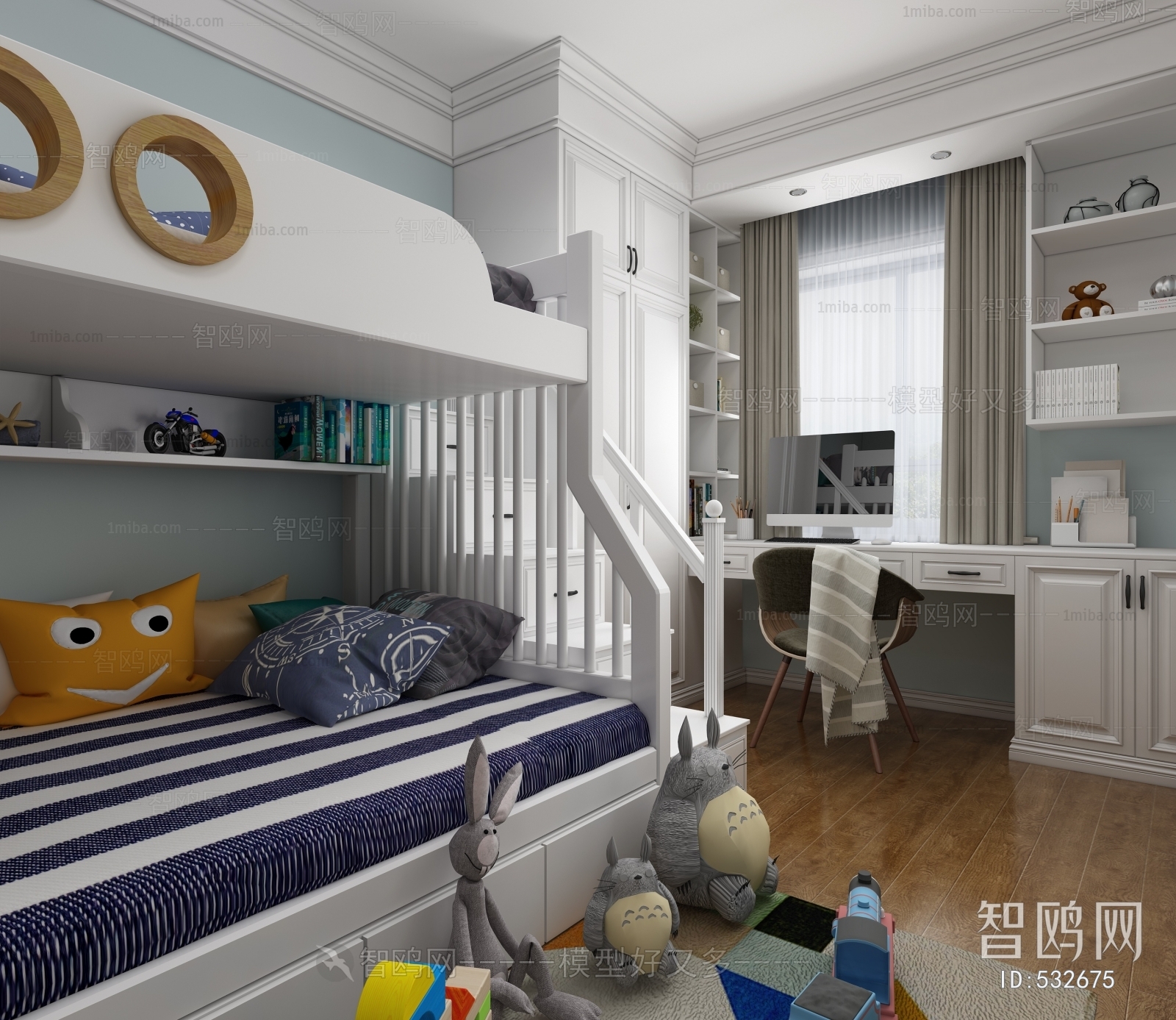 American Style Boy's Room And Son's Room