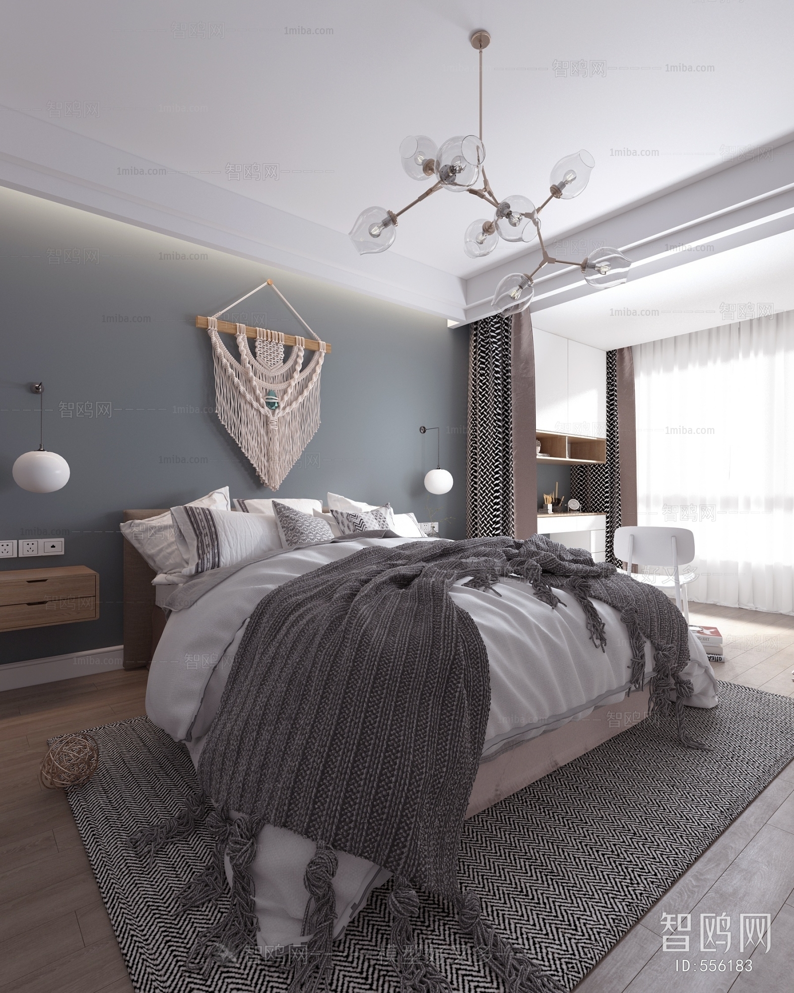 Nordic Style Bedroom