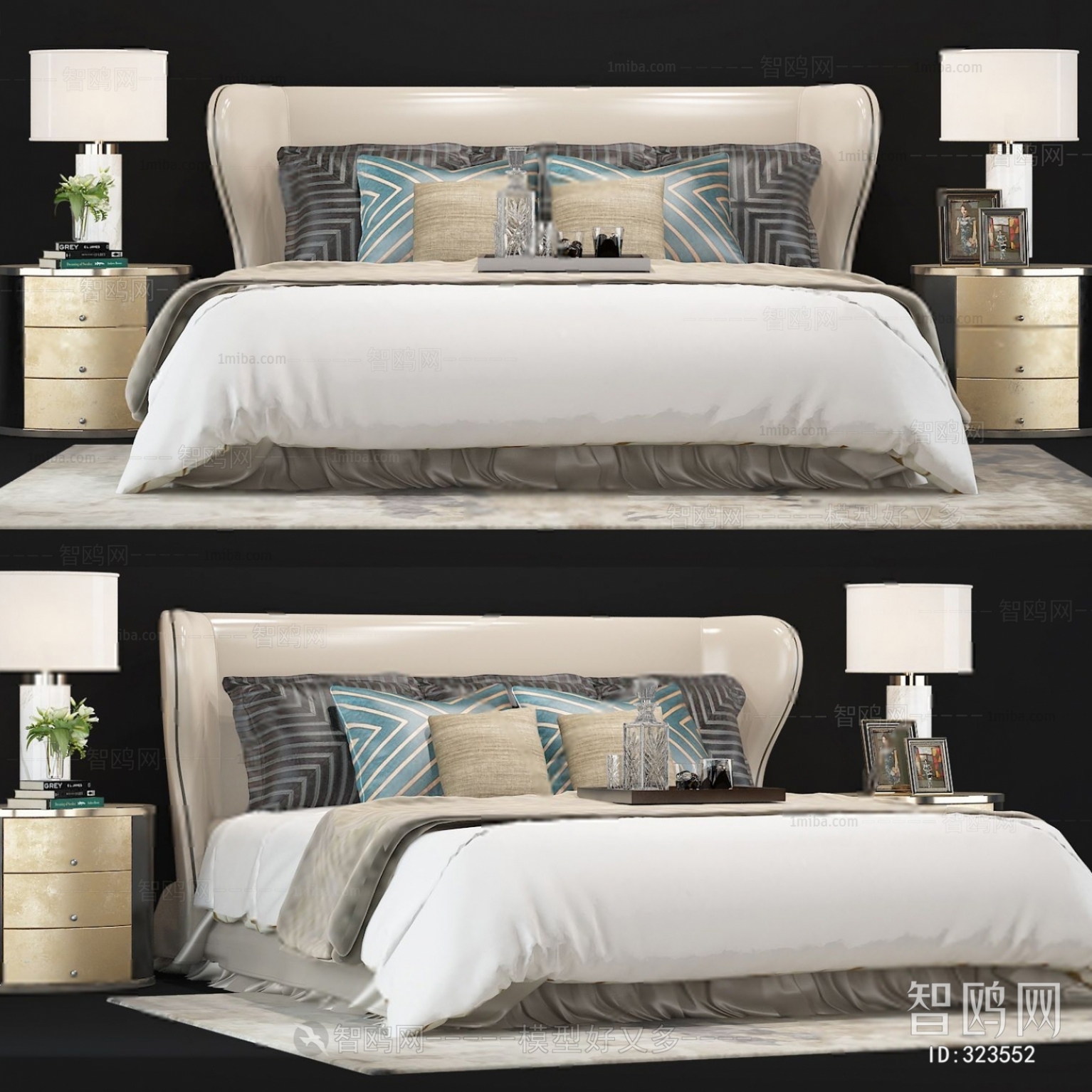 Modern Double Bed