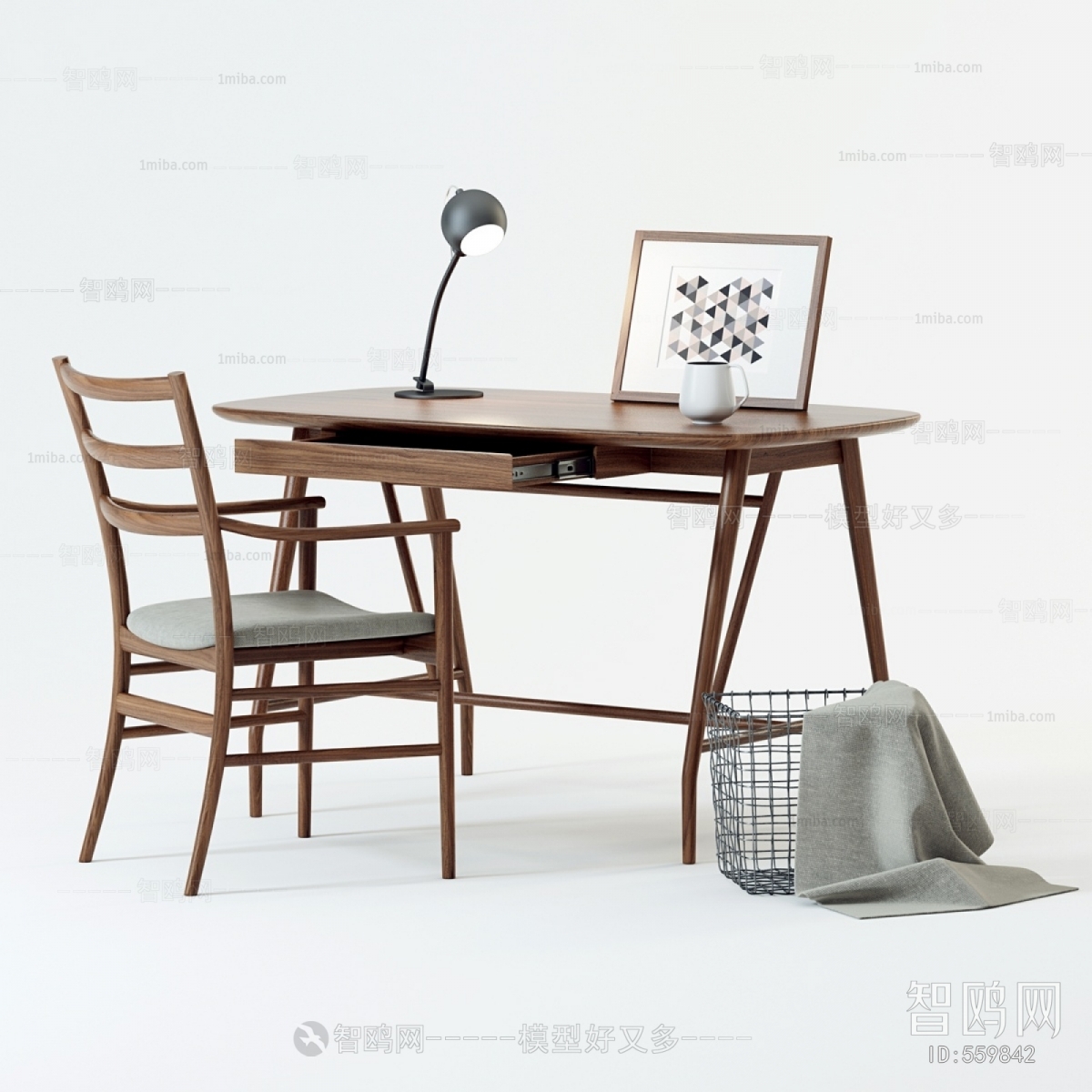 Modern Computer Desk And Chair