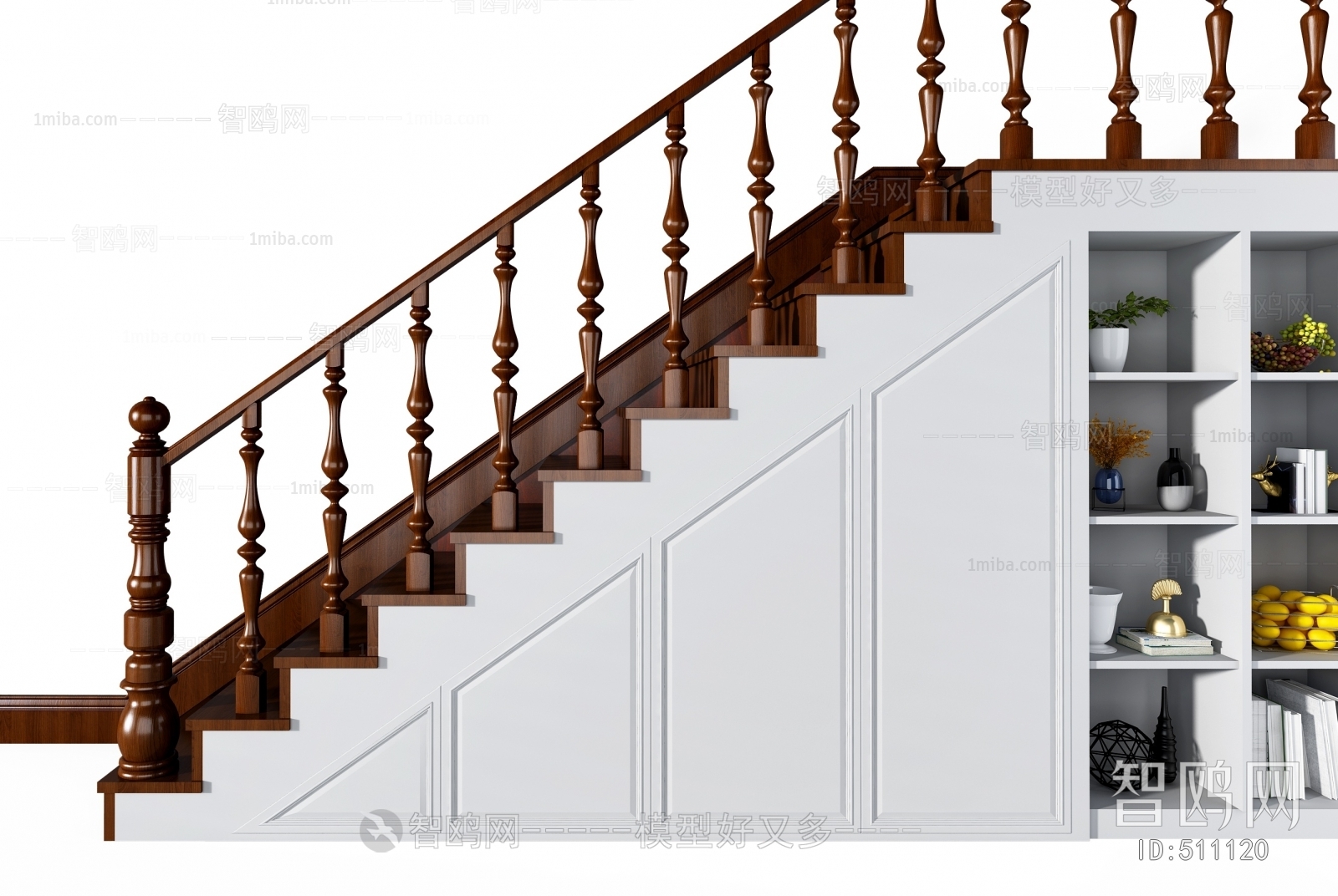 Simple European Style Stair Balustrade/elevator