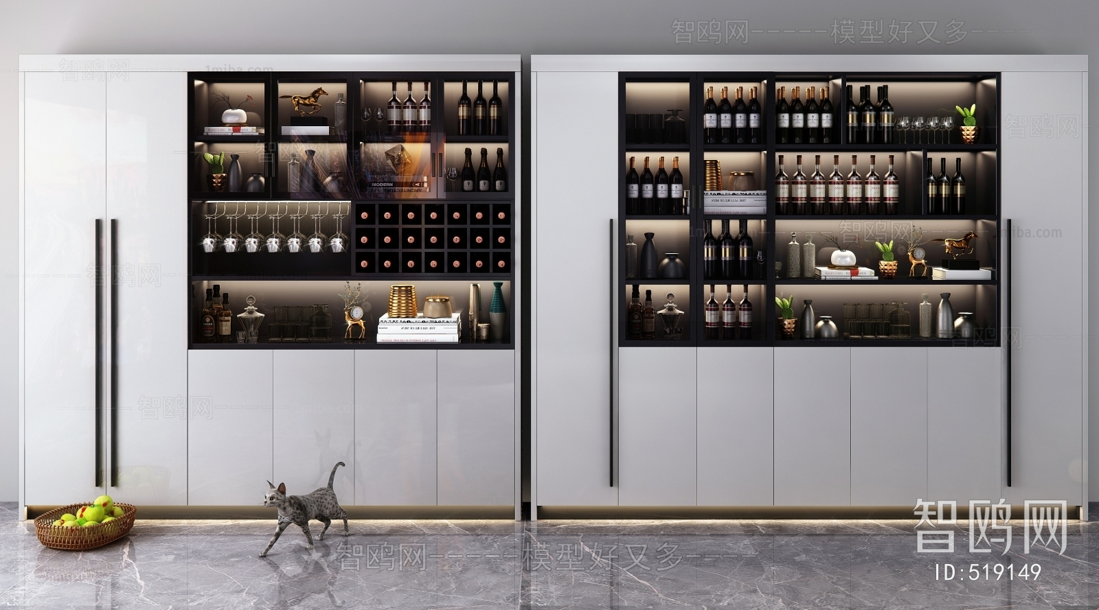 Modern Wine Cabinet