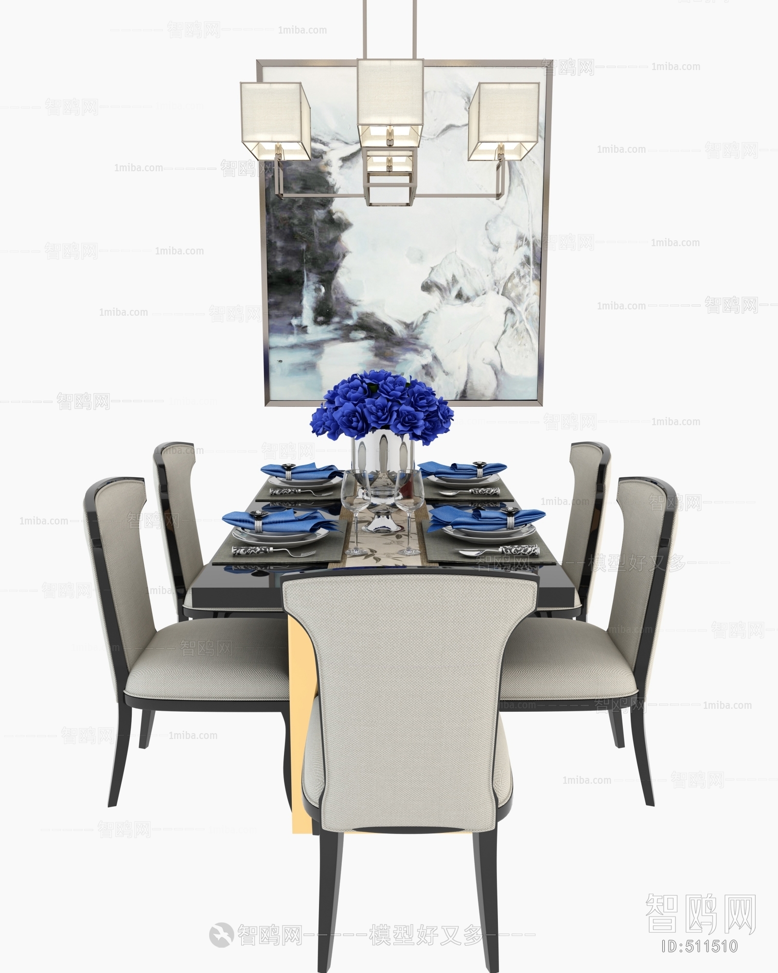 New Chinese Style Dining Table And Chairs