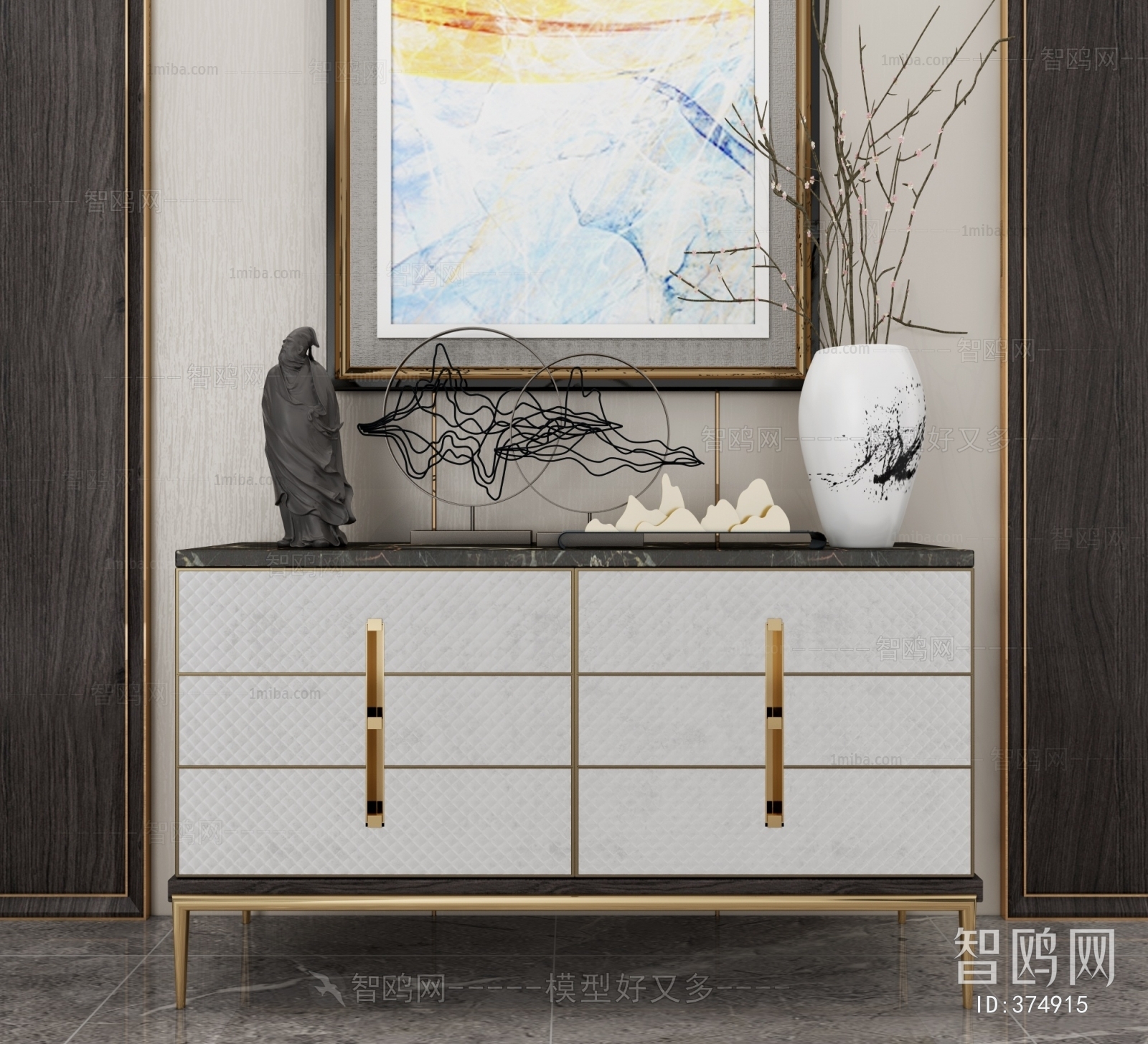 Modern Side Cabinet/Entrance Cabinet