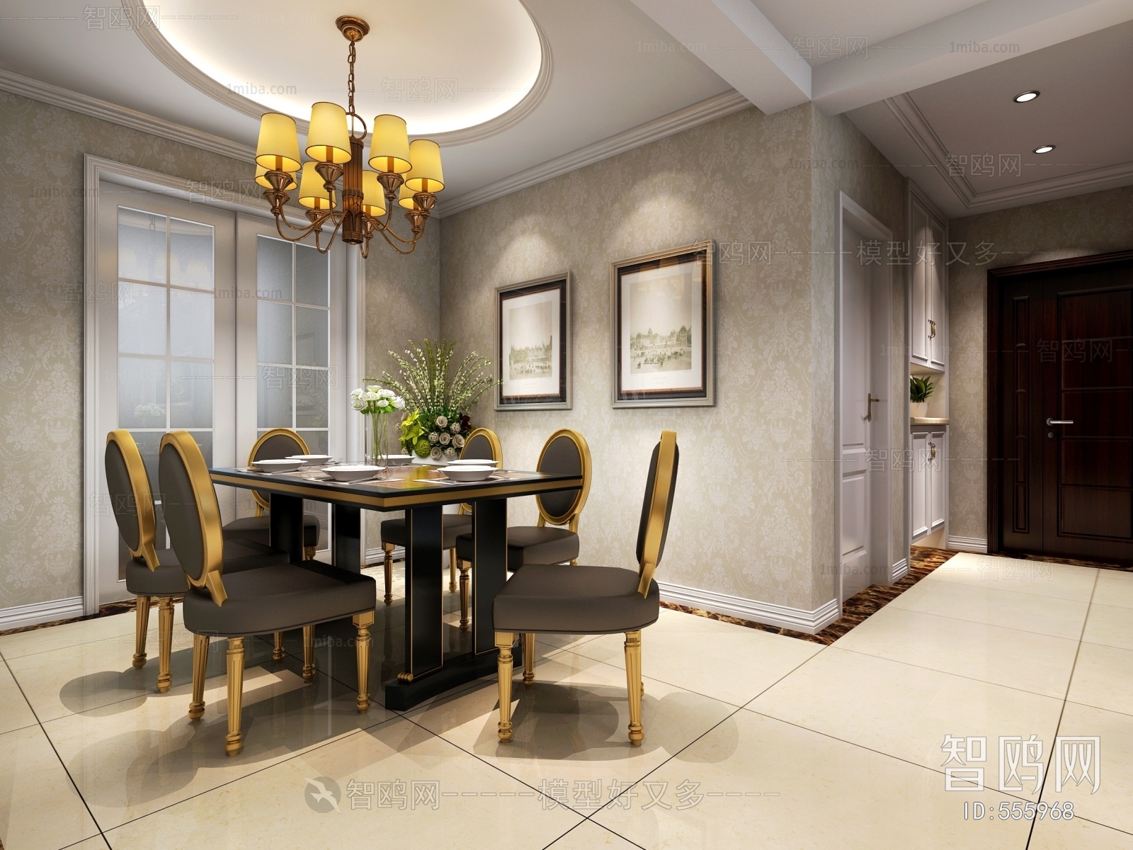 Classical Style Dining Room