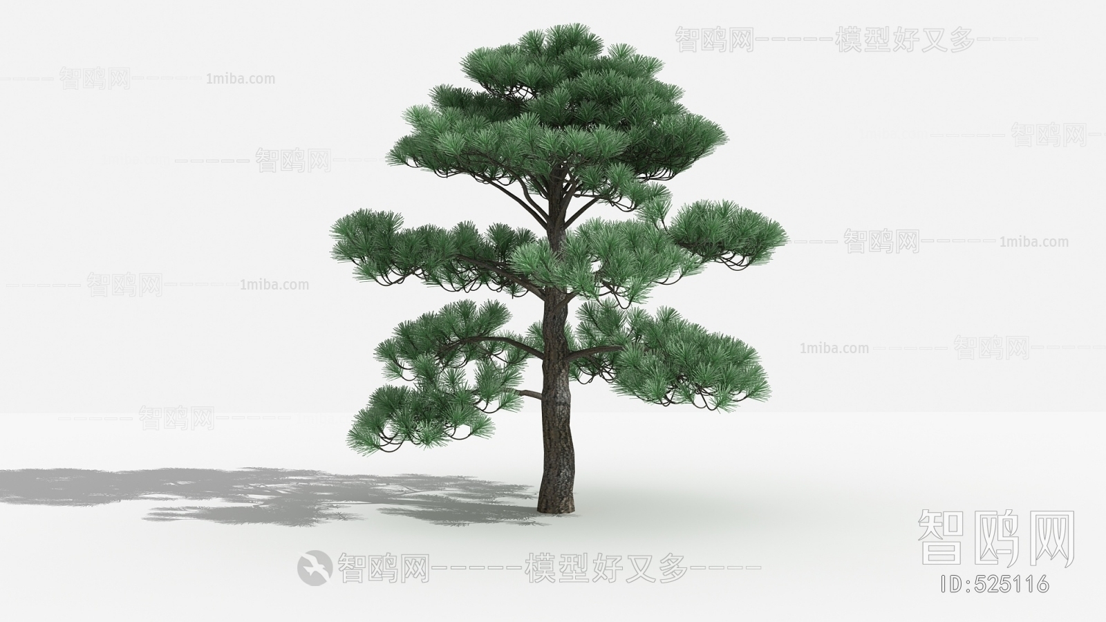 新中式树