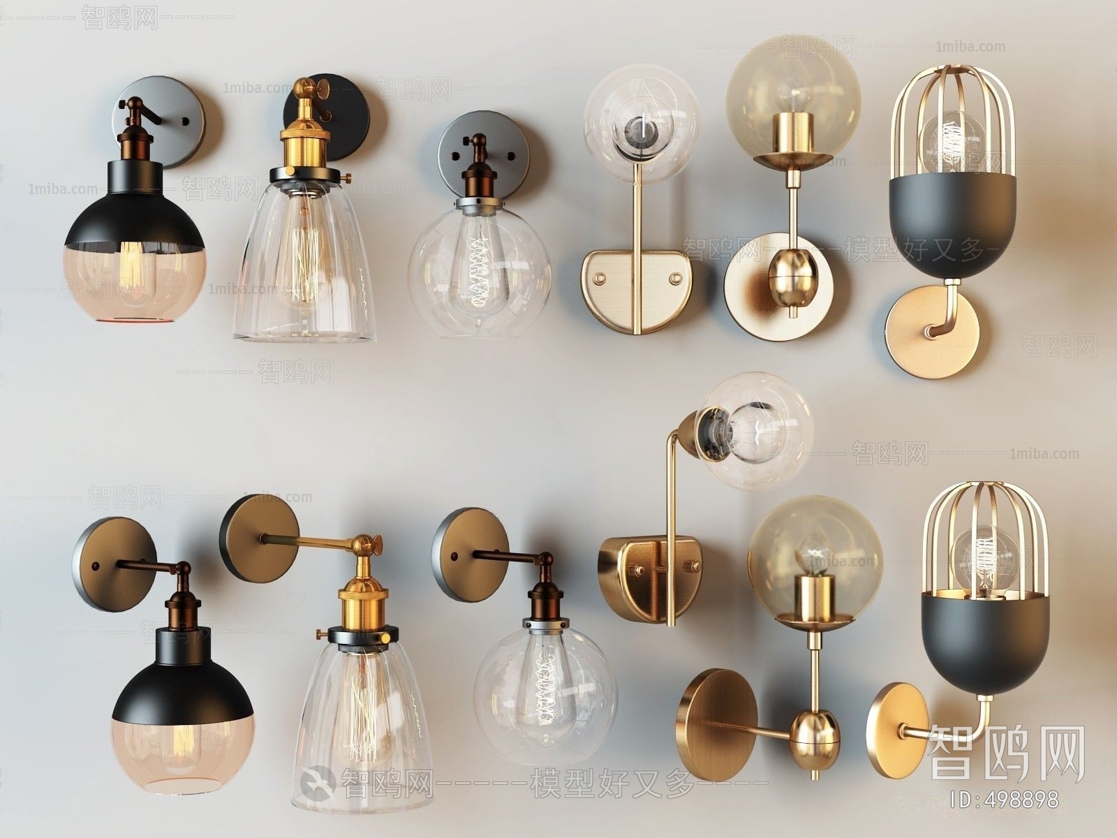 Industrial Style Wall Lamp