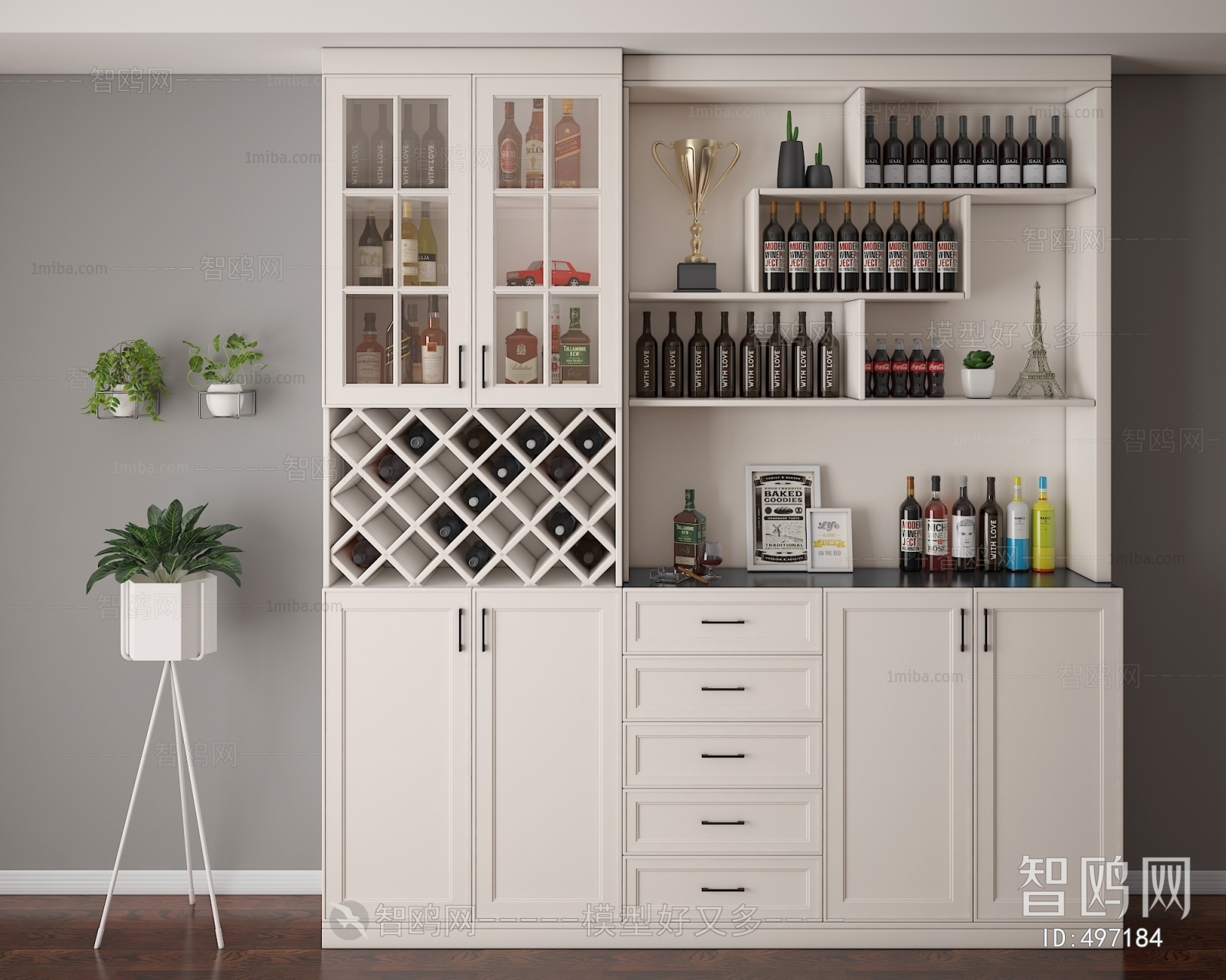 Modern Wine Cabinet