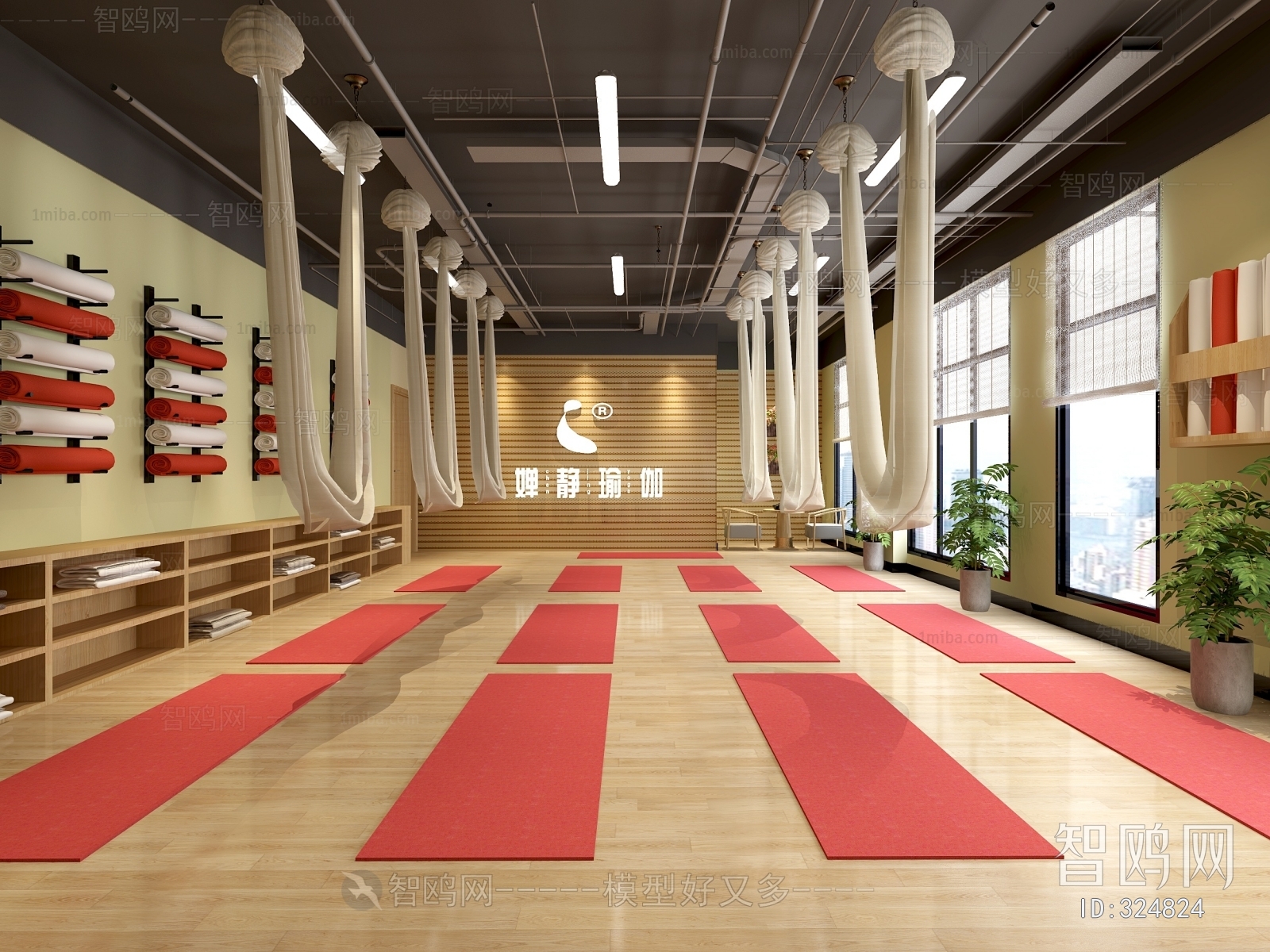 Modern Yoga Room