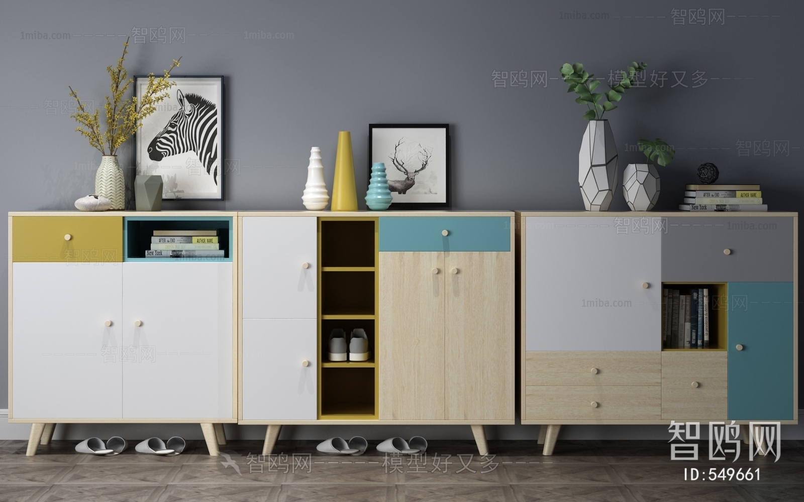 Nordic Style Shoe Cabinet