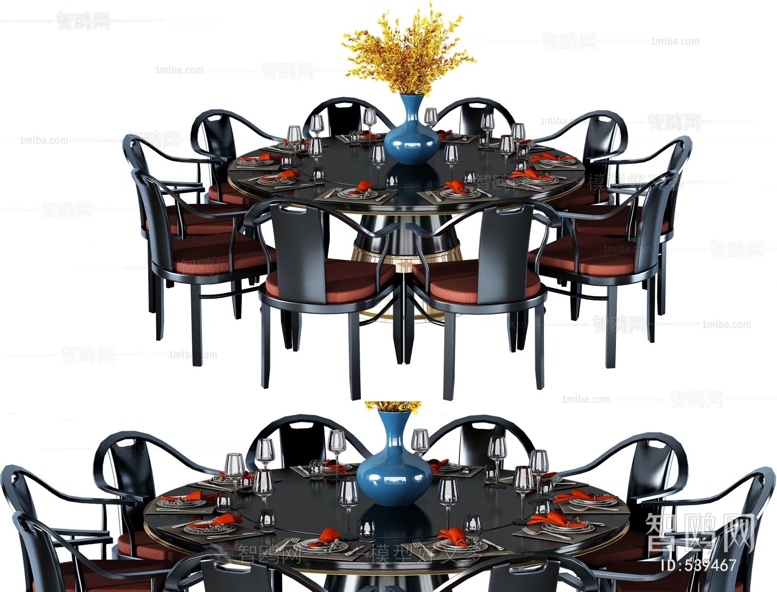 New Chinese Style Dining Table And Chairs