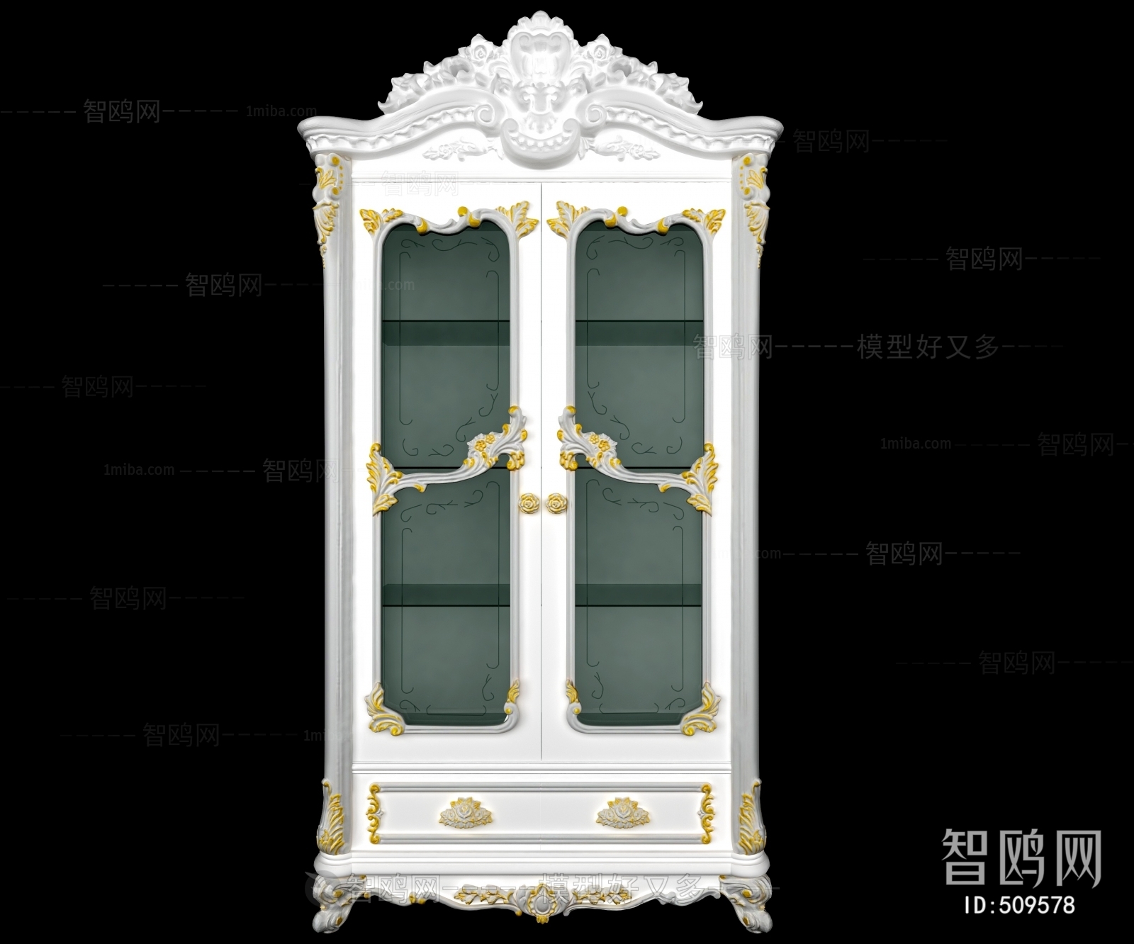 European Style Wine Cabinet