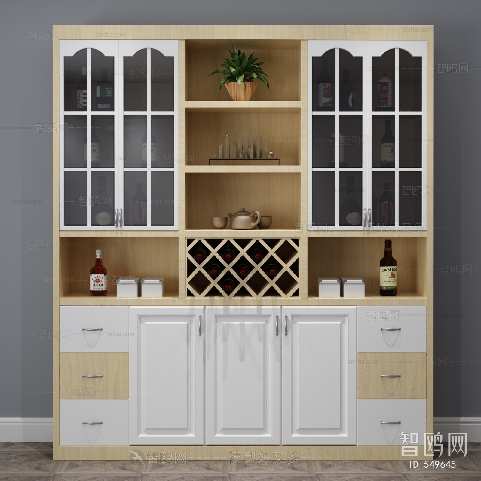 Modern Wine Cabinet