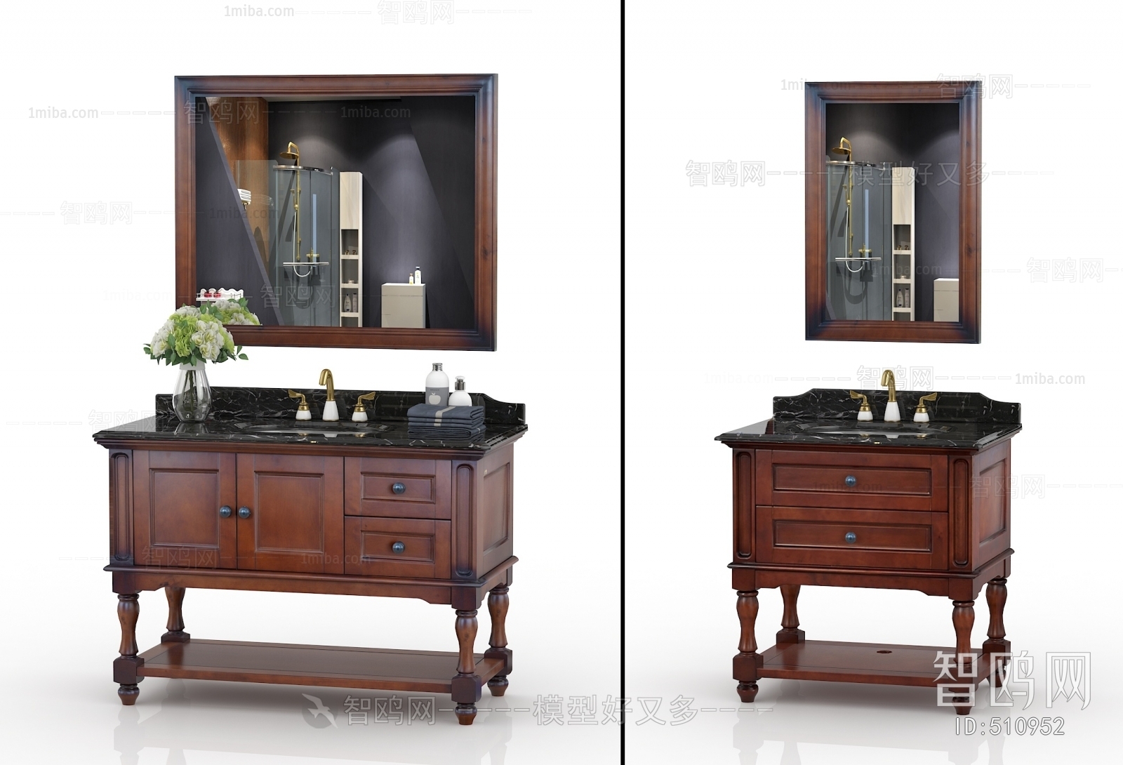 American Style Bathroom Cabinet