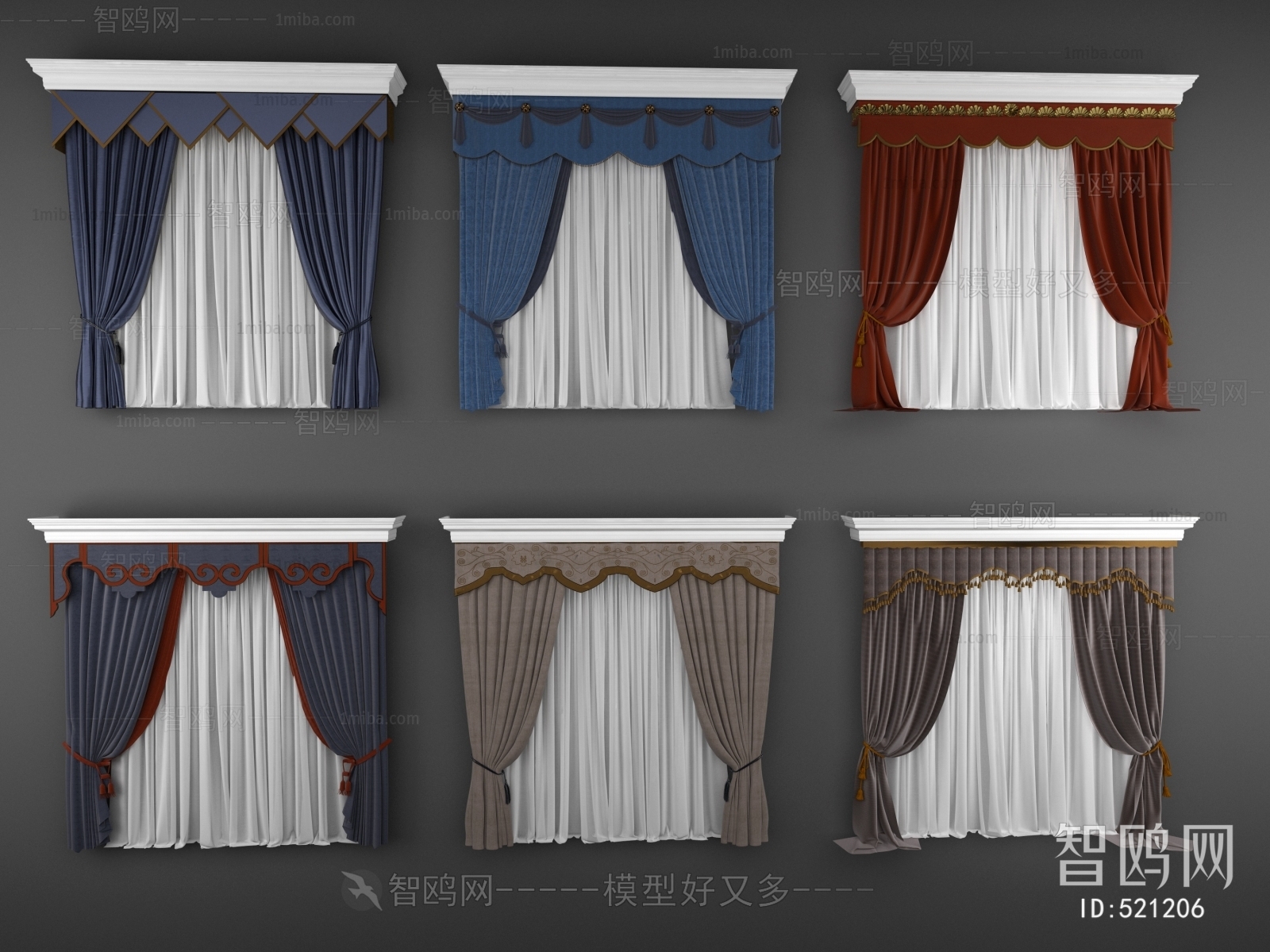 New Chinese Style The Curtain