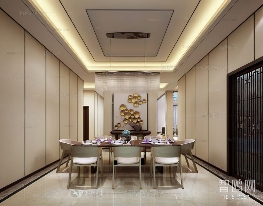 New Chinese Style Dining Room