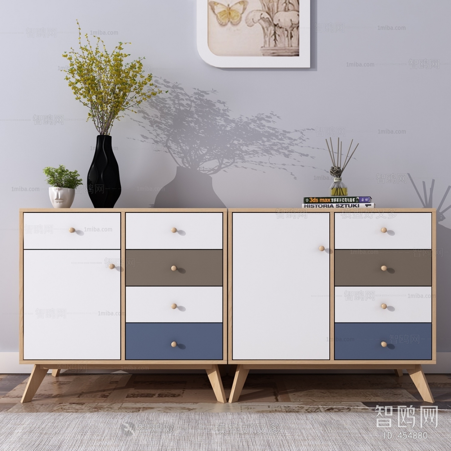 Modern Side Cabinet/Entrance Cabinet