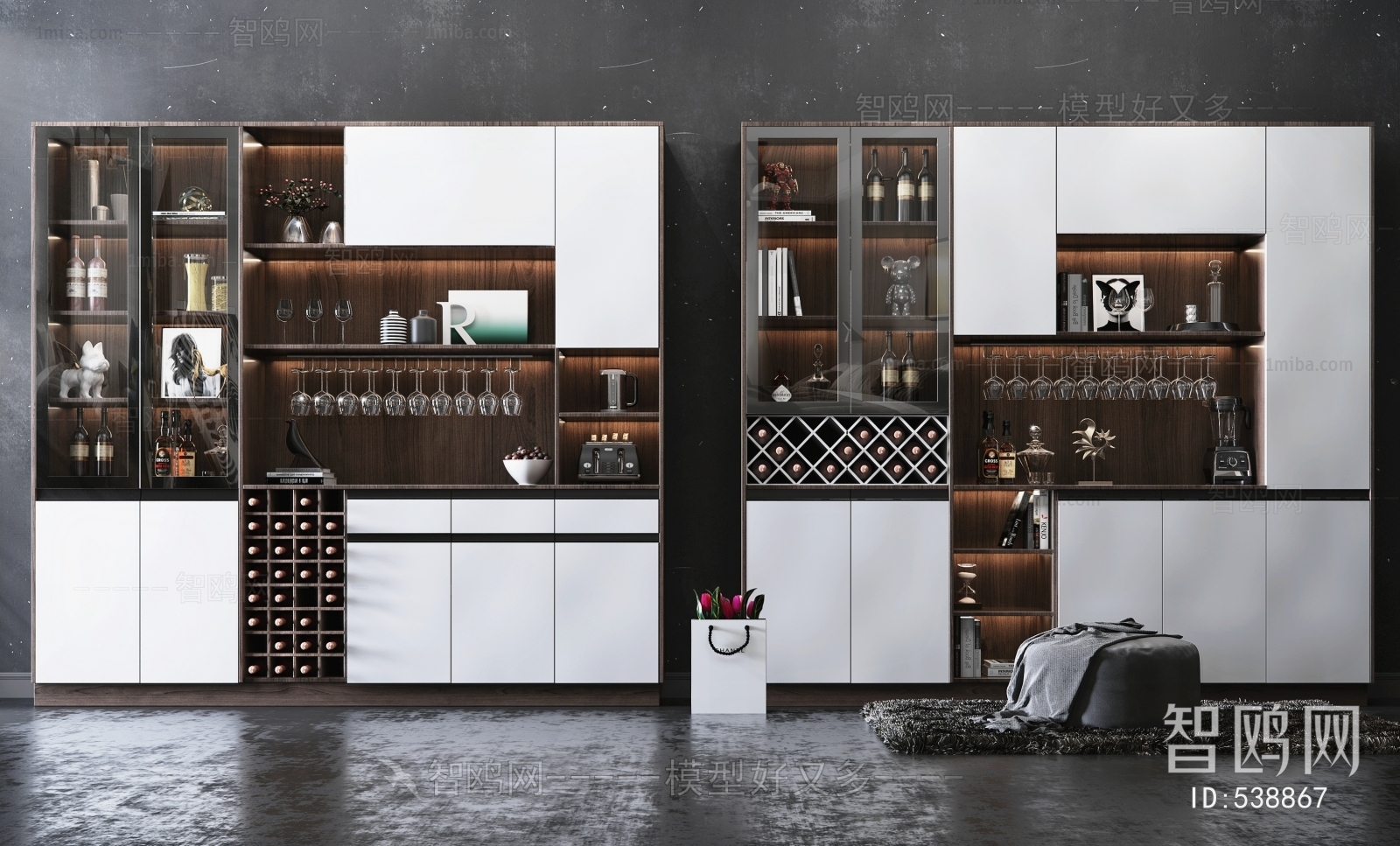 Modern Wine Cabinet