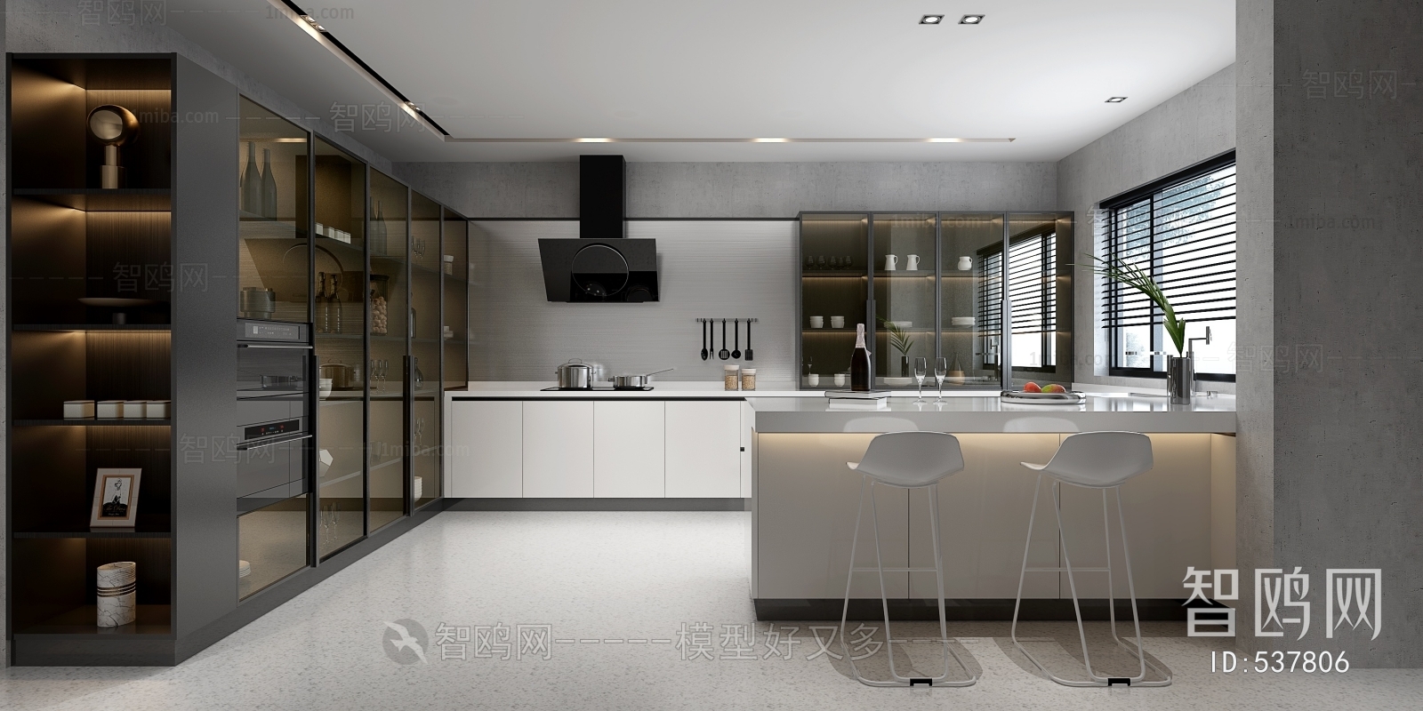 Modern The Kitchen