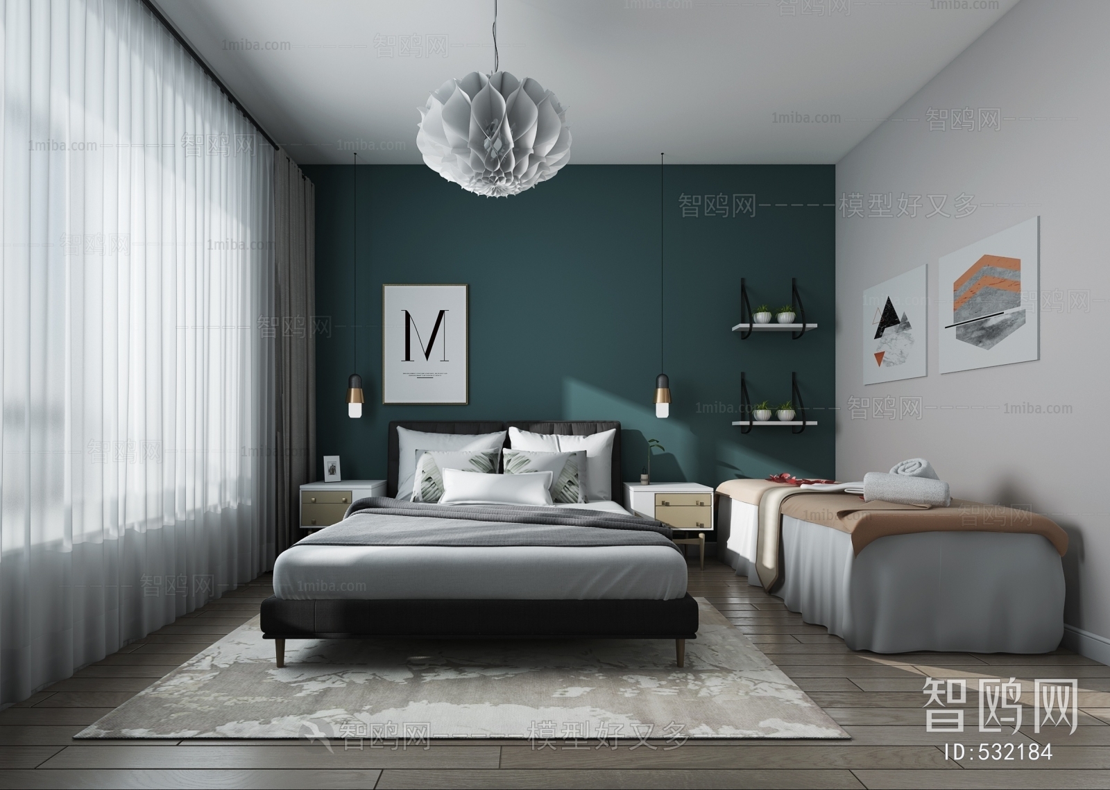 Nordic Style Bedroom