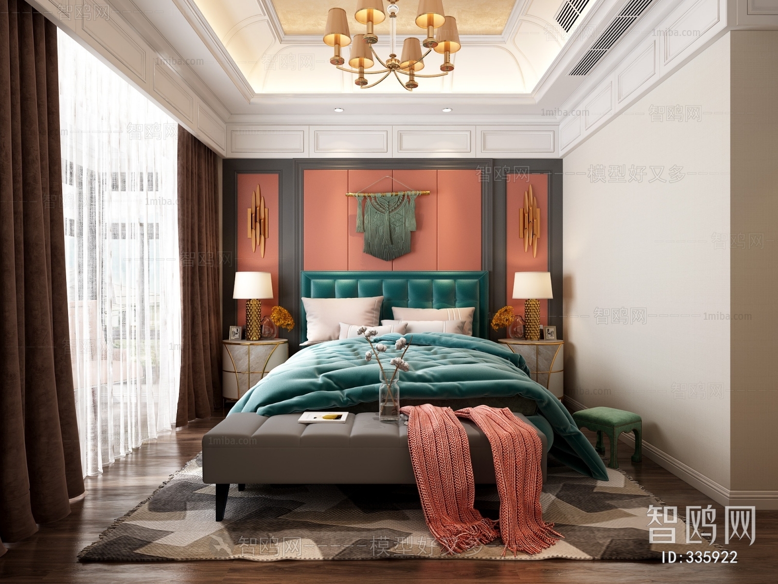 New Classical Style Bedroom