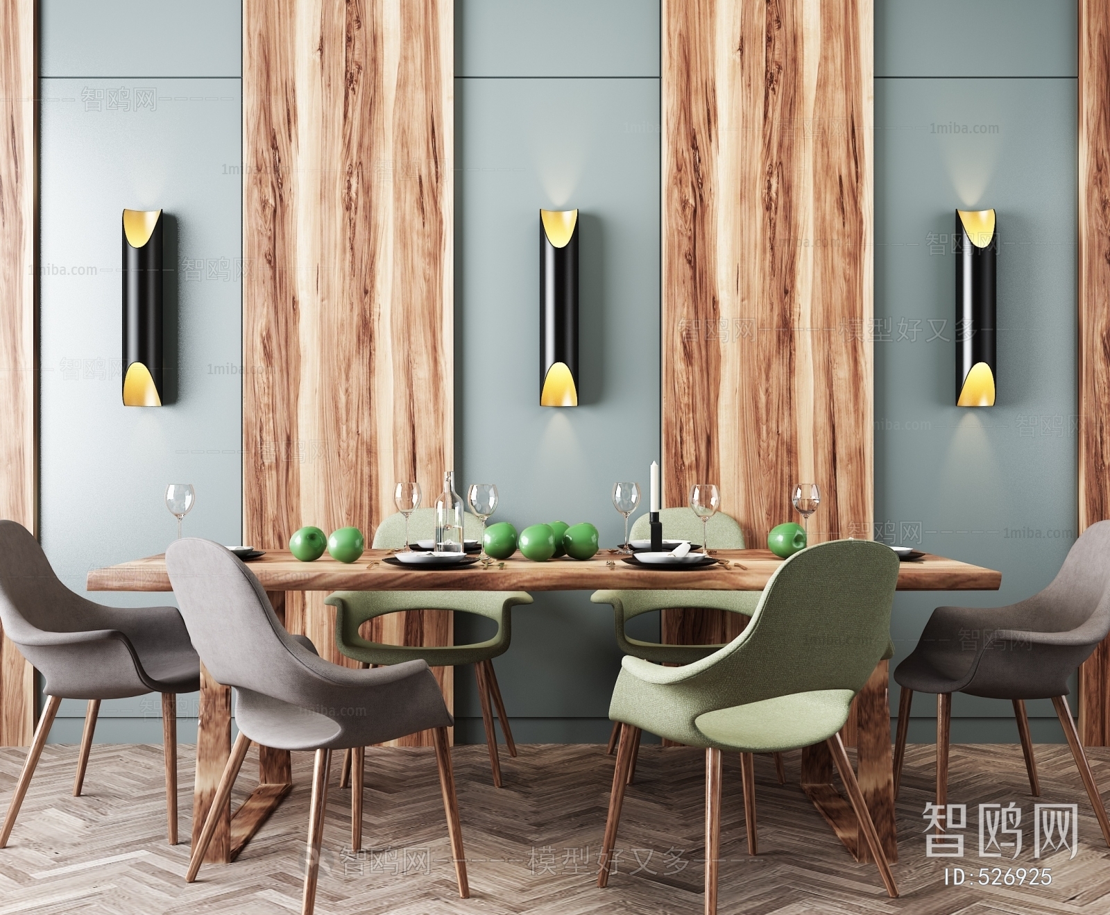 Nordic Style Dining Table And Chairs