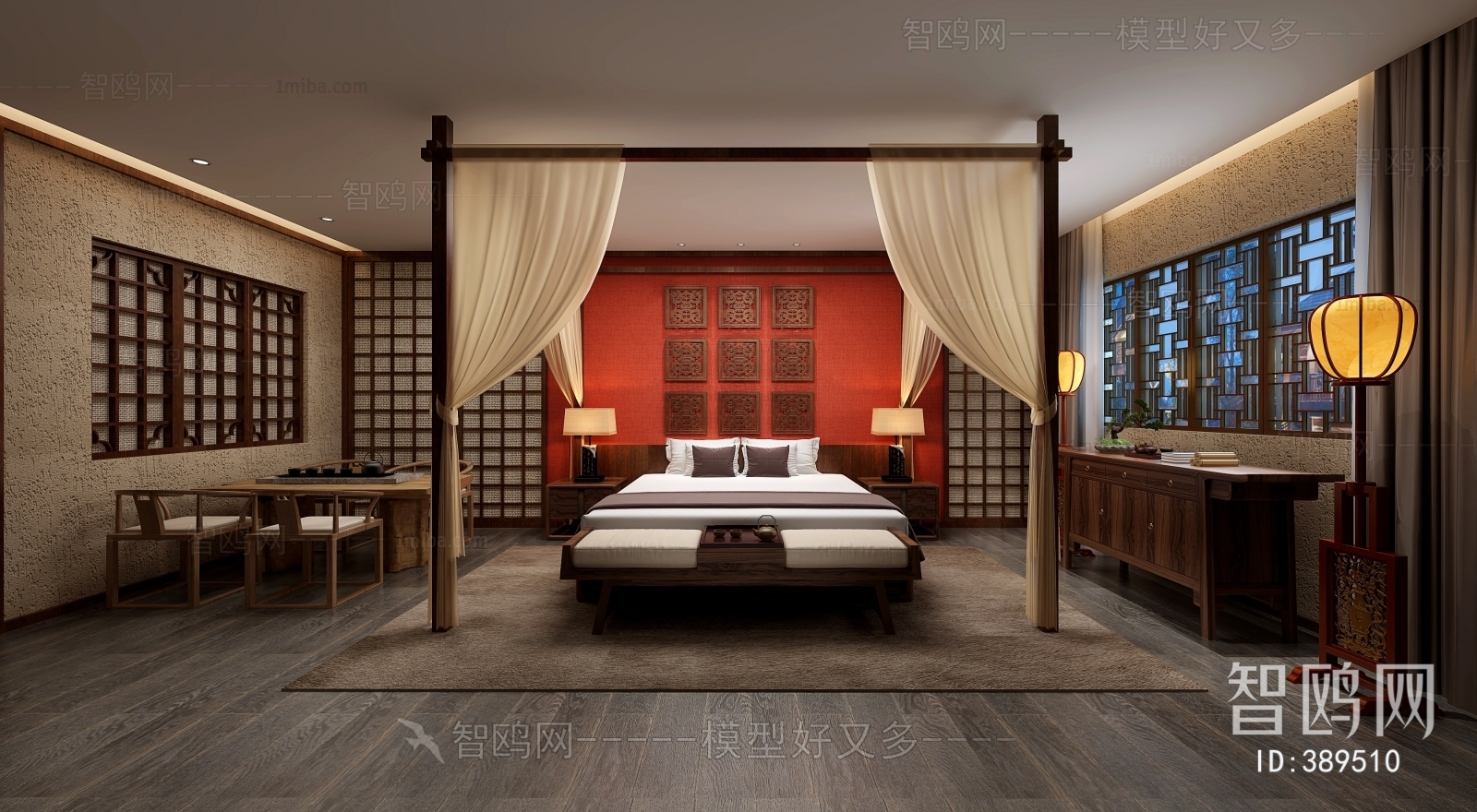 Chinese Style Bedroom