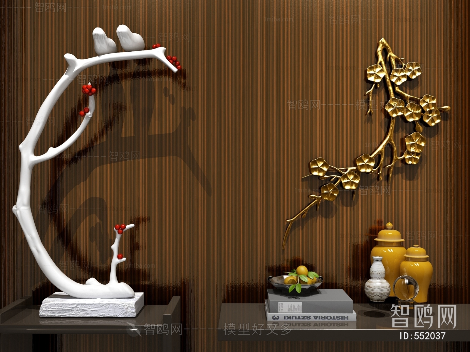 New Chinese Style Decorative Set